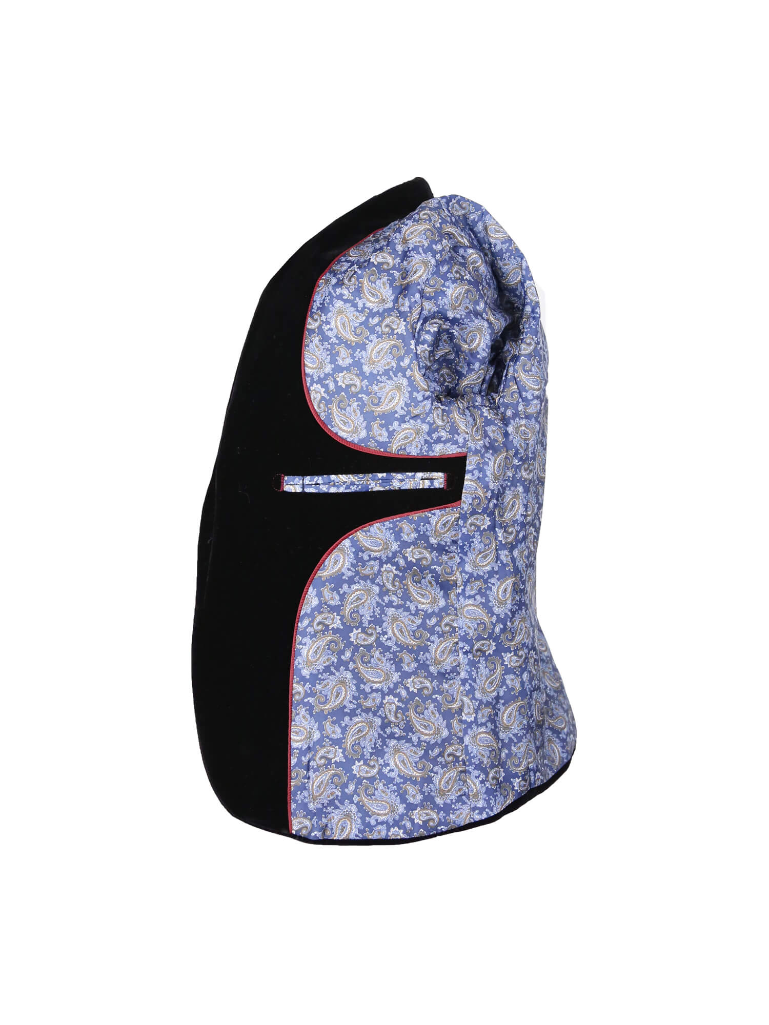 Chaqueta Blazer Formal de Terciopelo para Niños - Negro