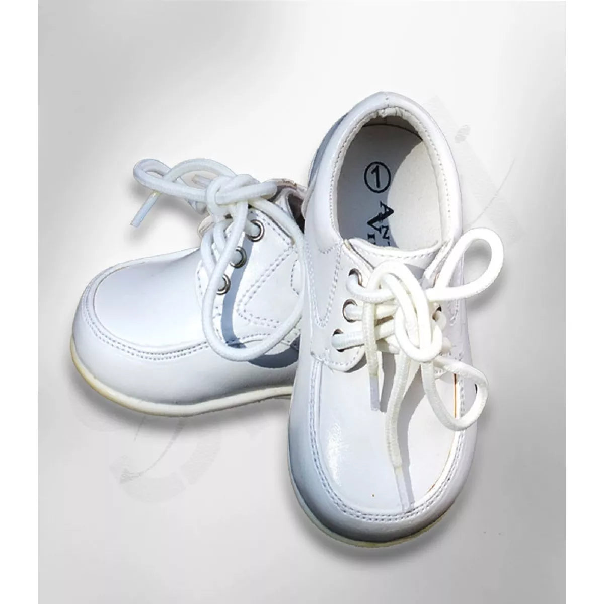 Baby Boys' Double Velcro Shoes - White