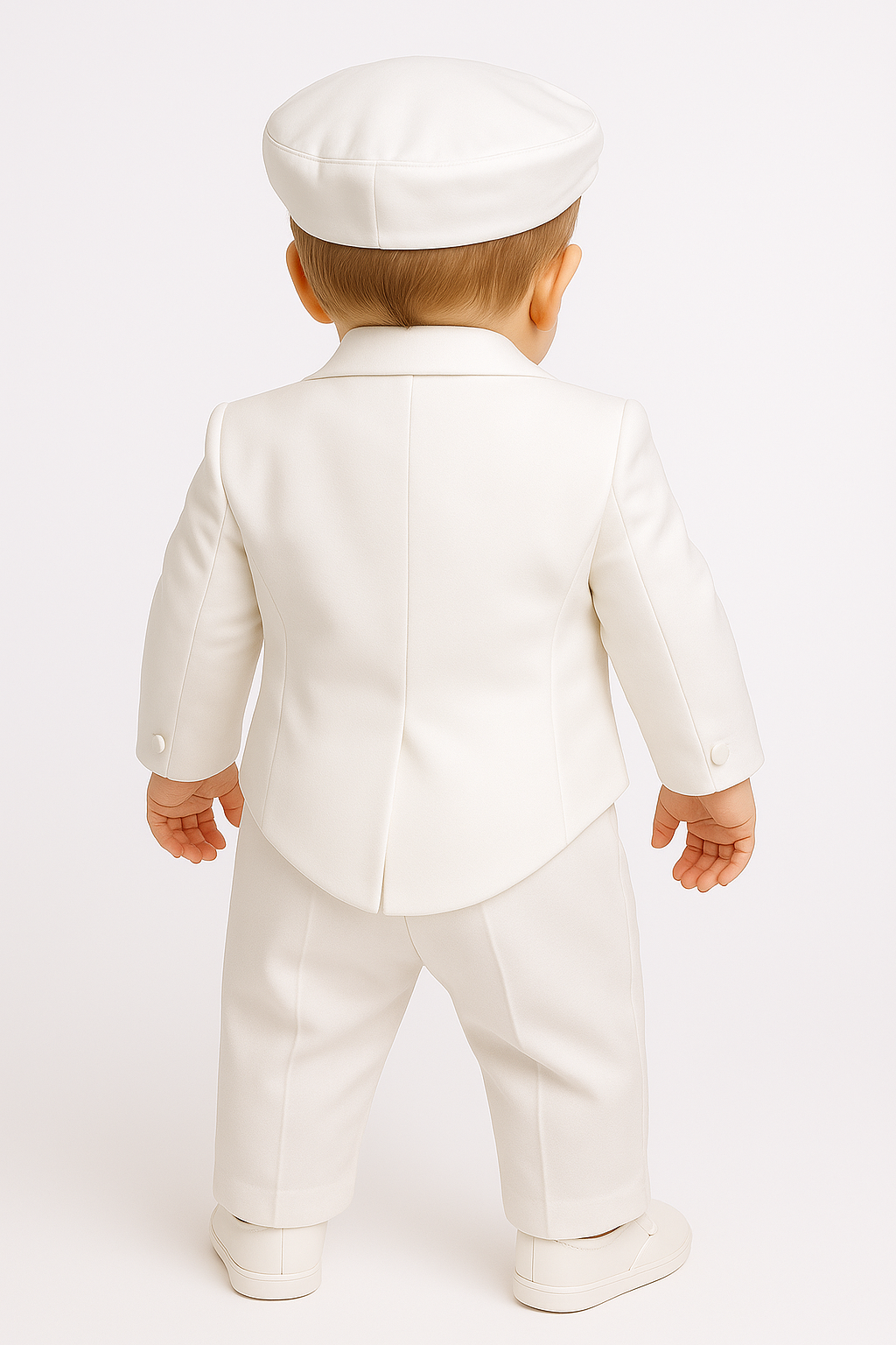 Baby Boys Christening Baptism Outfit - White