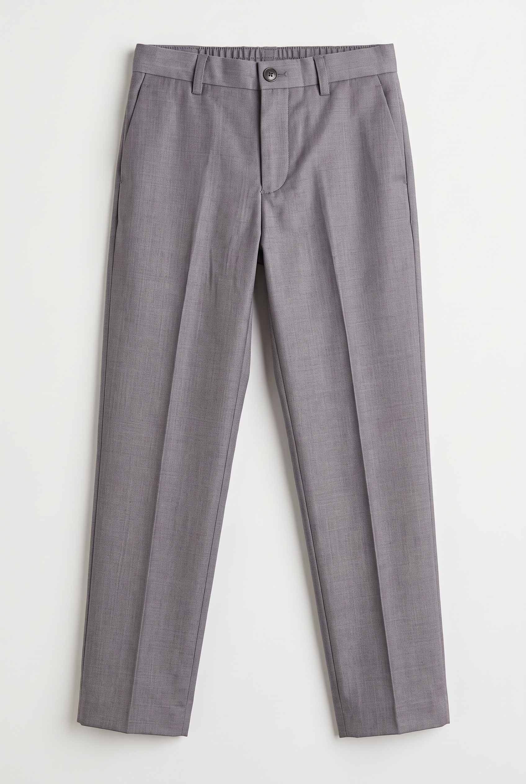 Boys 3-Piece Tailored Fit Grey Formal Suit - Edward Trousers Picture