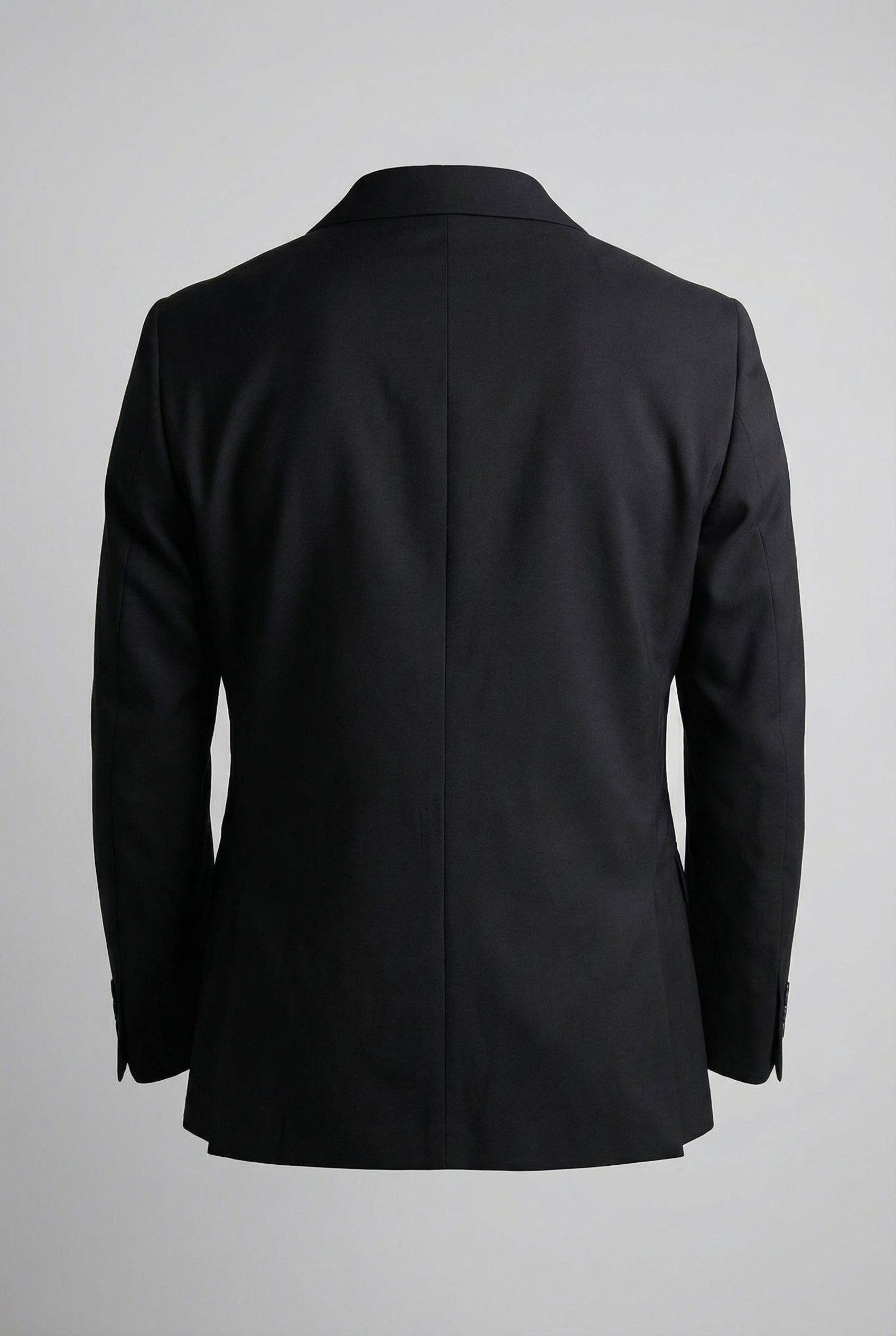 Boys 5-Piece Tailored Fit Twill Suit - Oscar - Black