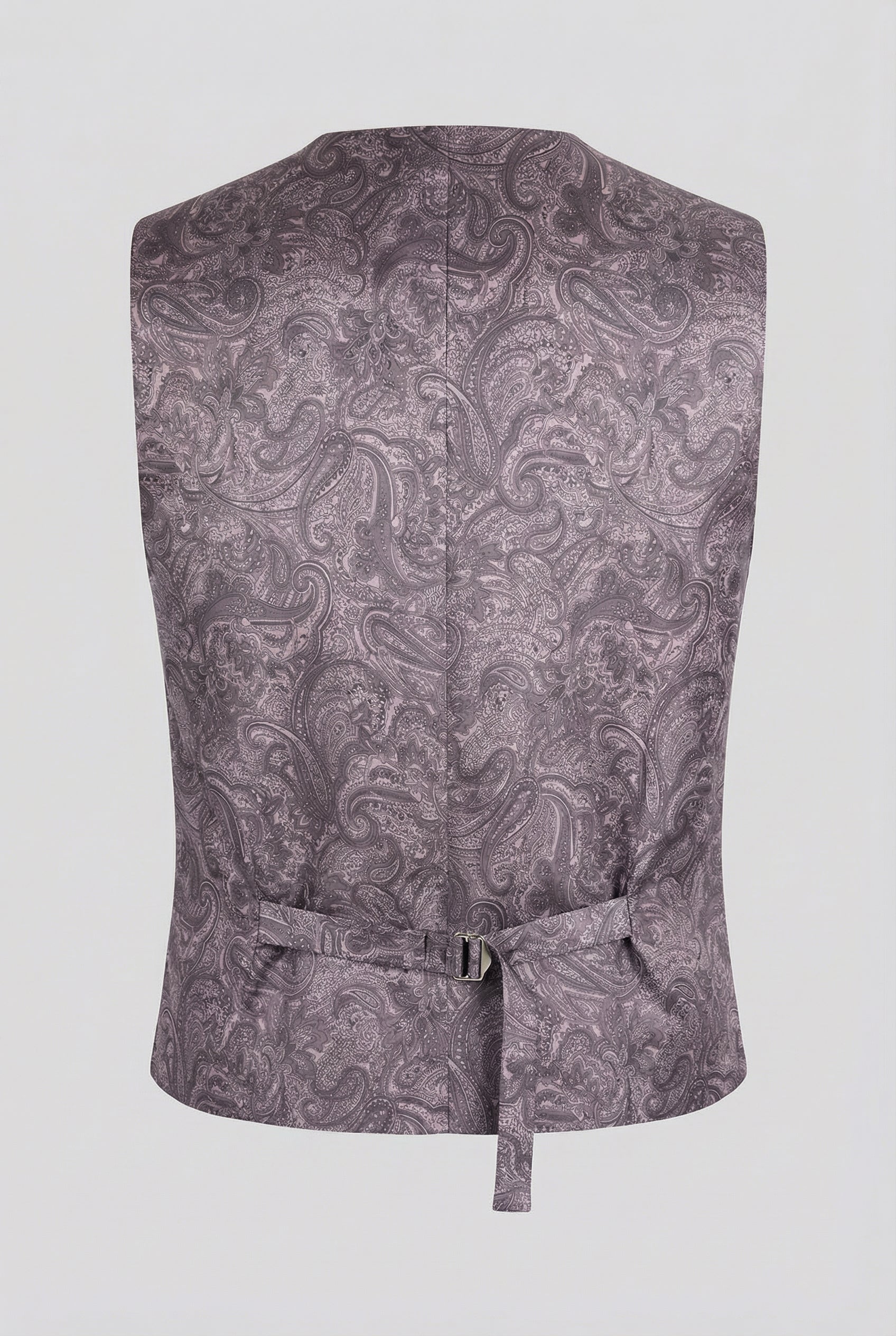 Traje ajustado de tejido texturizado de 5 piezas para niños - LORENZO - Azul marino