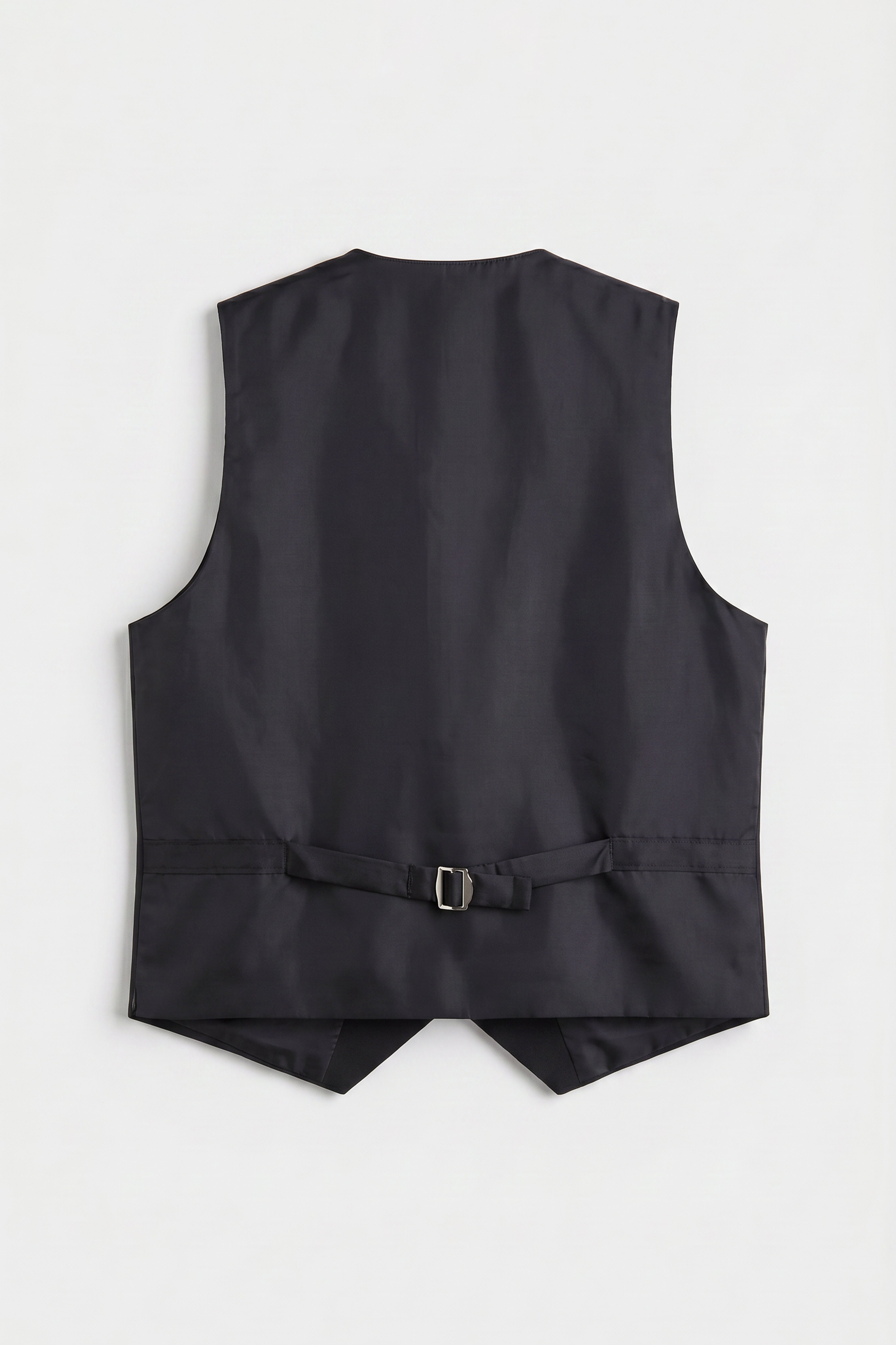 Traje de cena para niños de 6 piezas con chaleco cruzado - DAMATLIK W - Negro