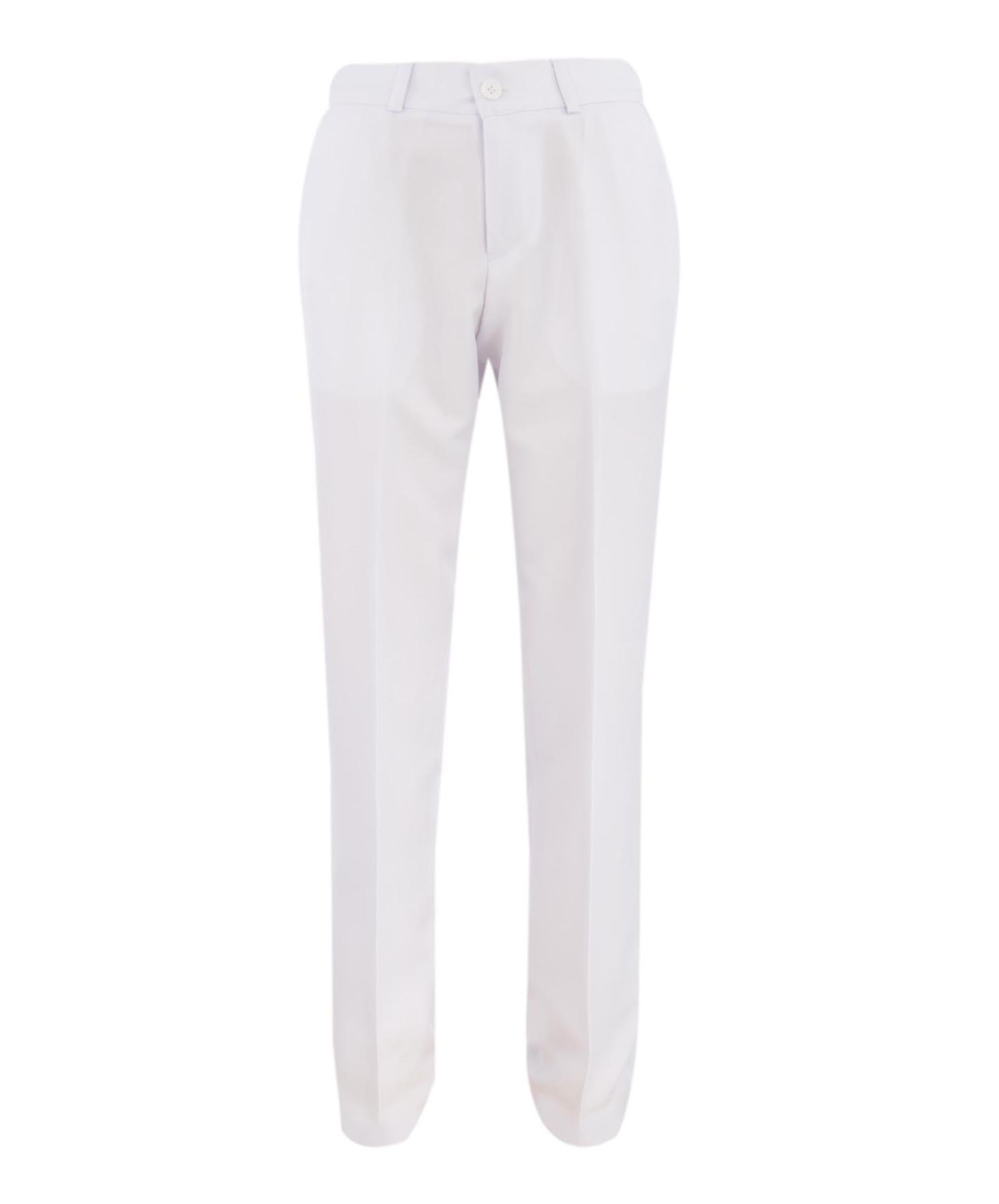 Boys 6 Piece Communion Tailored Fit Suit Set - White - Gold