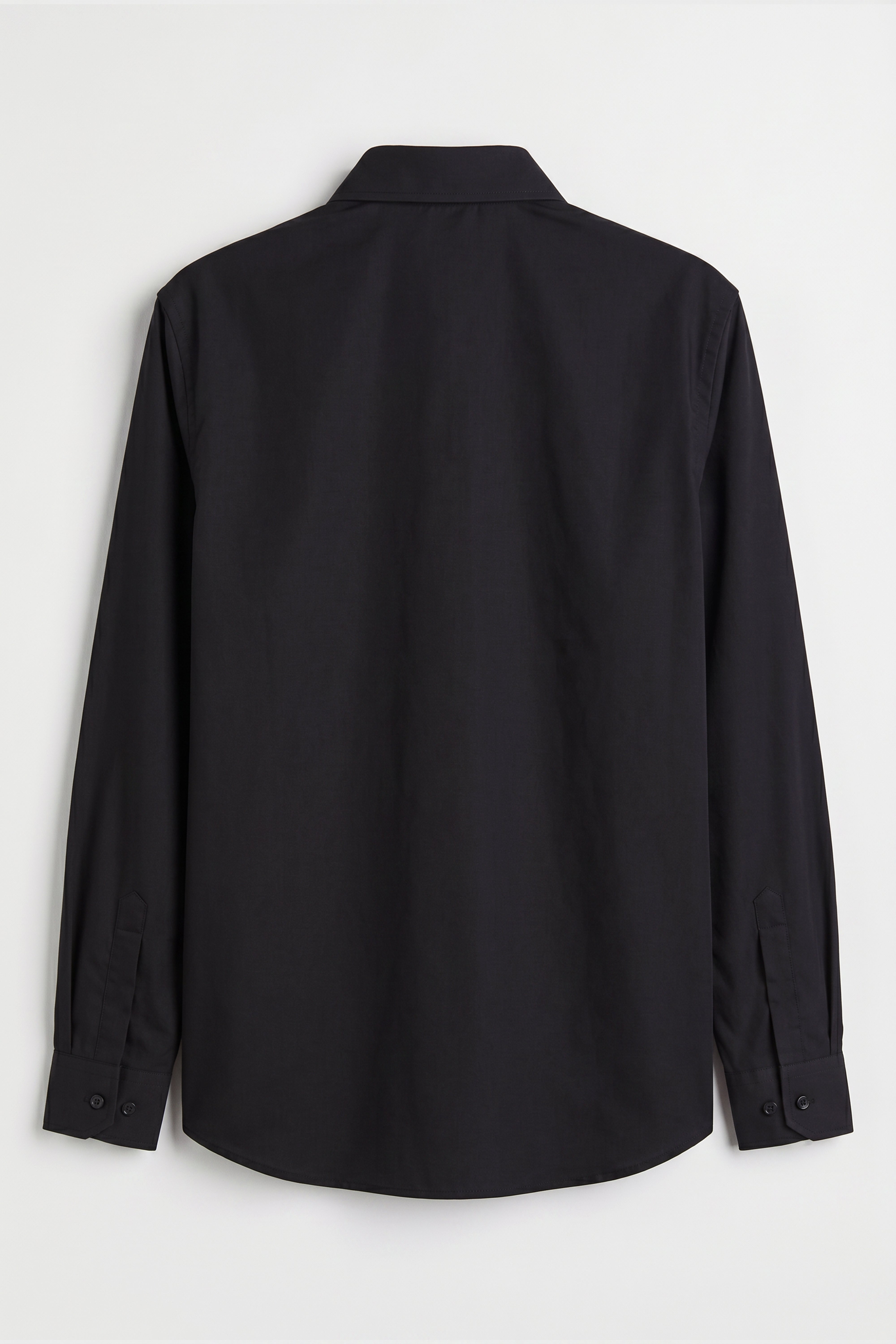 Boys Classic Collar Dress Shirt - Black Back Picture