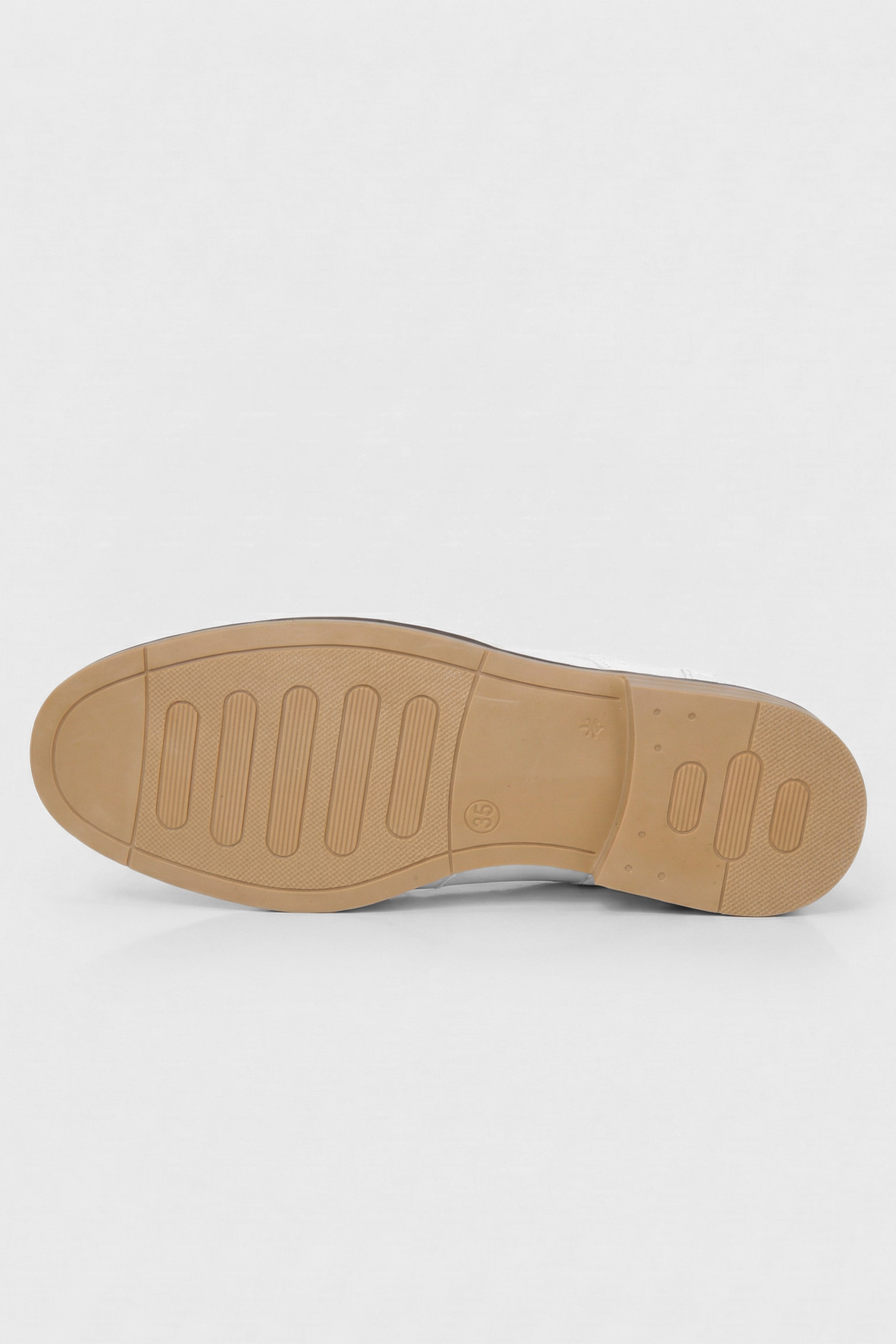 Jungen Derby Brogue Schnürsenkel Dressschuhe - Weiß