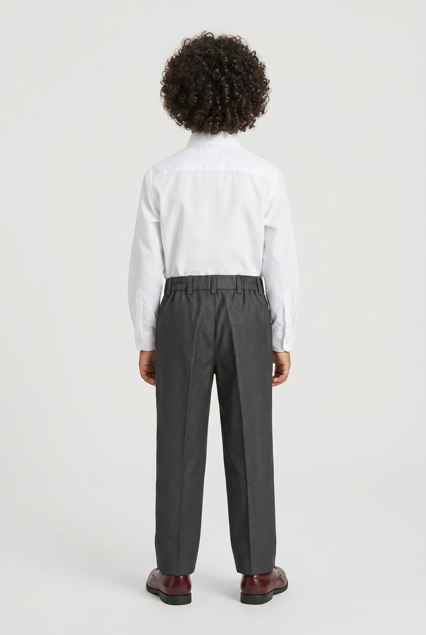 Pantalon de costume habillé pour garçon - Gris