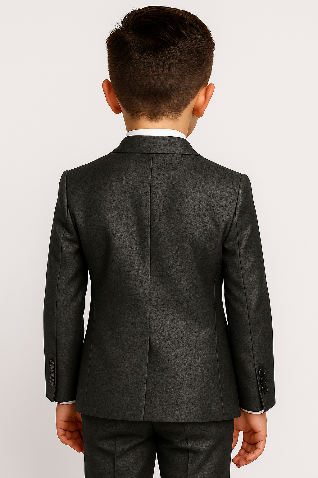 Boys Sheen Grey Suit - Grey