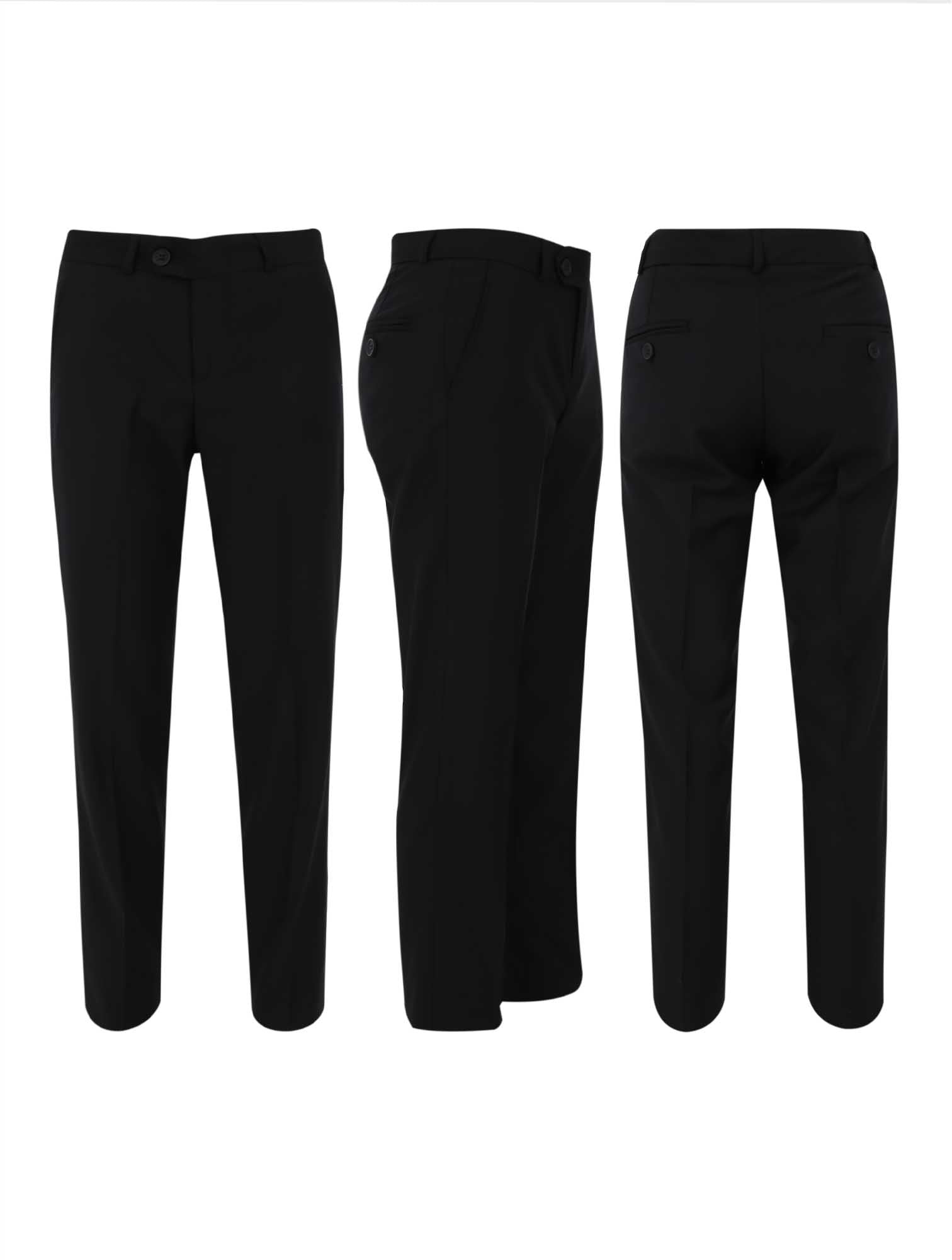 Boys Tuxedo Suit - Corduroy Velvet Waistcoat & shawl lapel - White- Black Trousers Picture