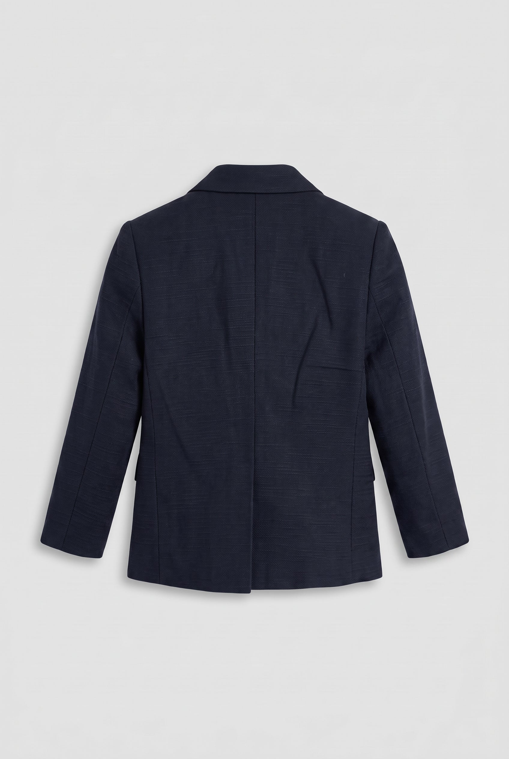 Traje informal elegante de algodón de 5 piezas para niño - azul marino