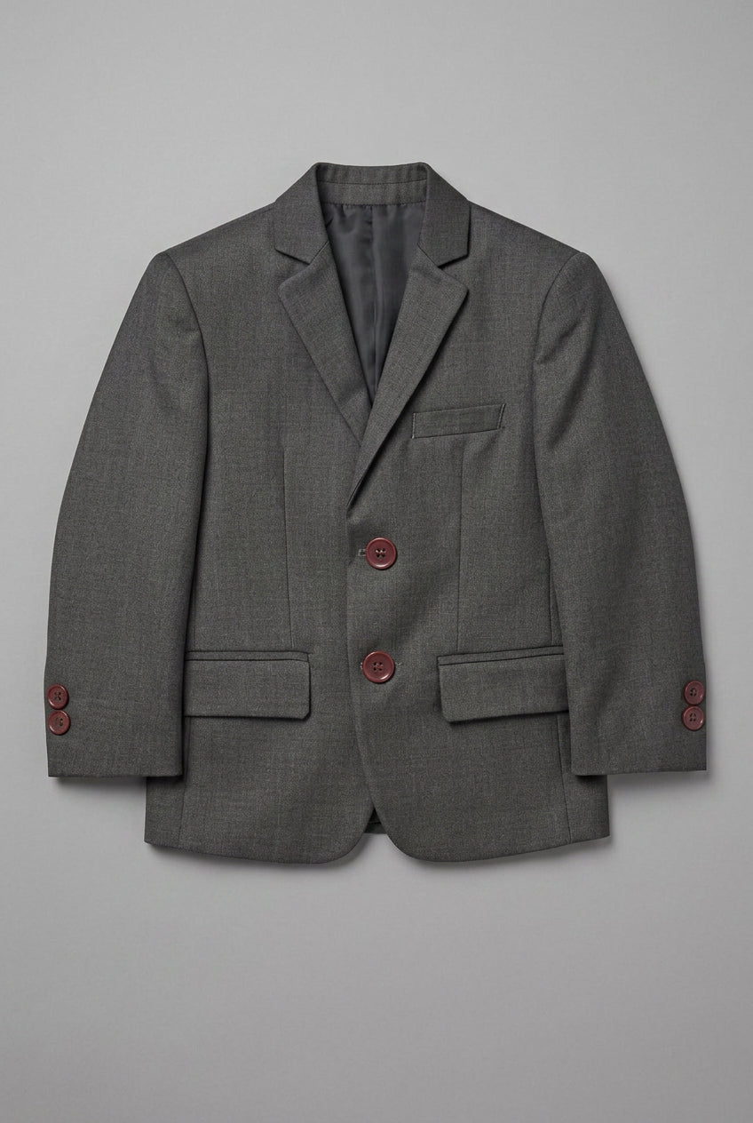 Traje formal de tres piezas para niños en Gris