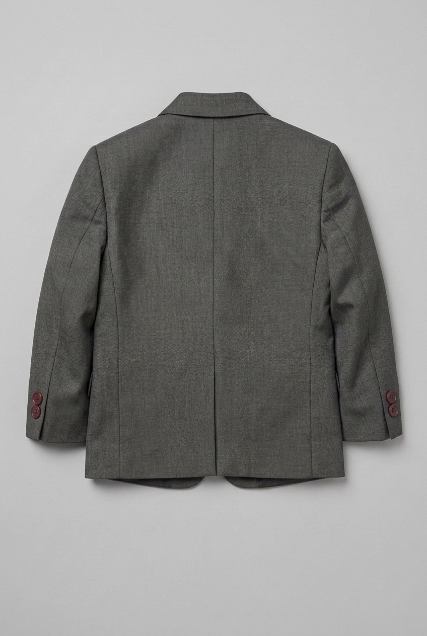 Traje formal de tres piezas para niños en Gris