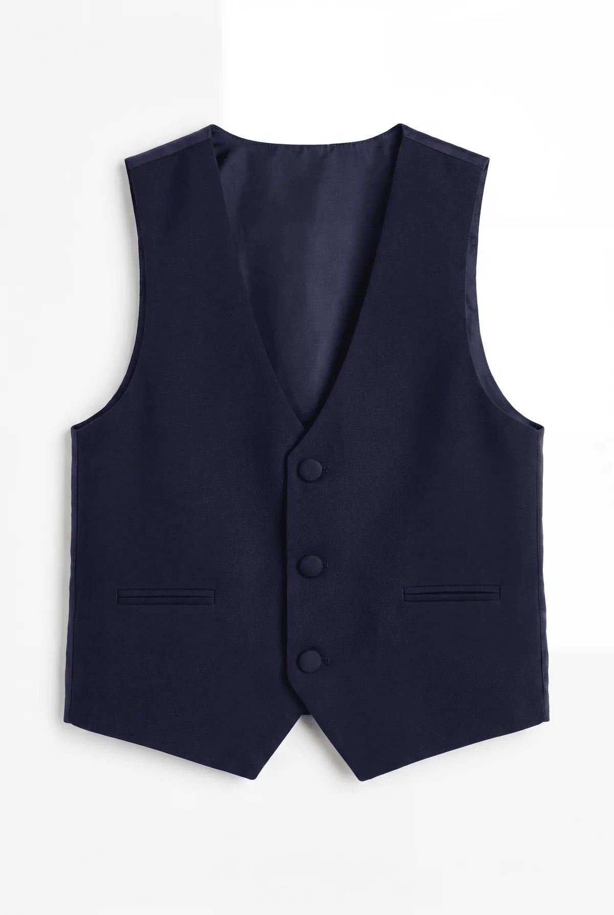 Abito da cerimonia blu navy per ragazzi con camicia e gemelli