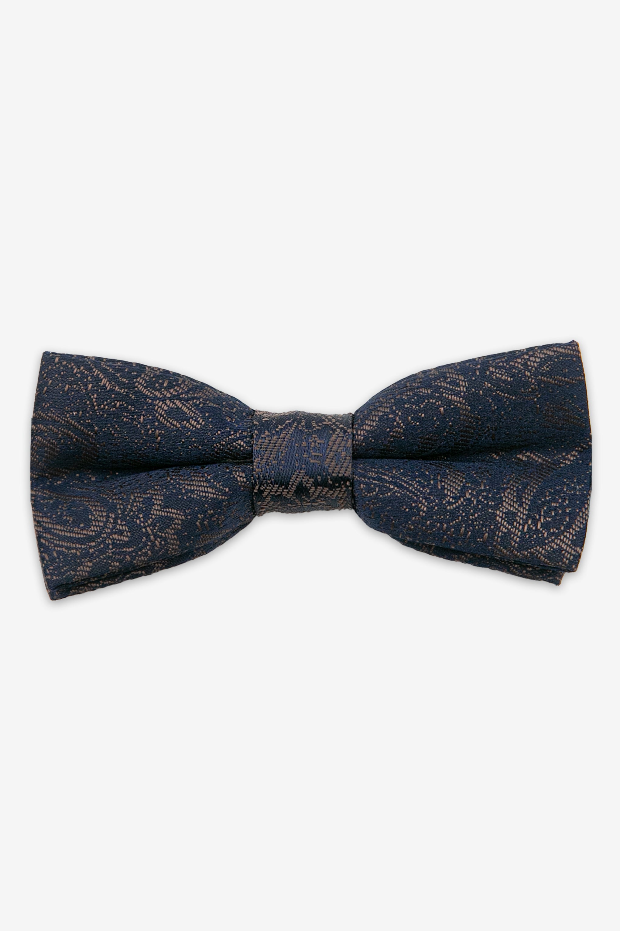 Boys’ Paisley Pre-Tied Dickie Bow Tie - Brown