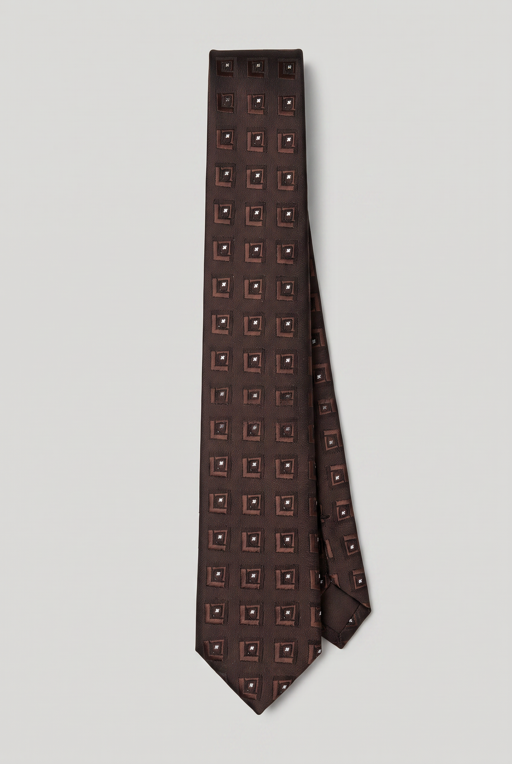 Boys' Slim Tie – Kids' Formal & Occasion Tie in Brown Picture
