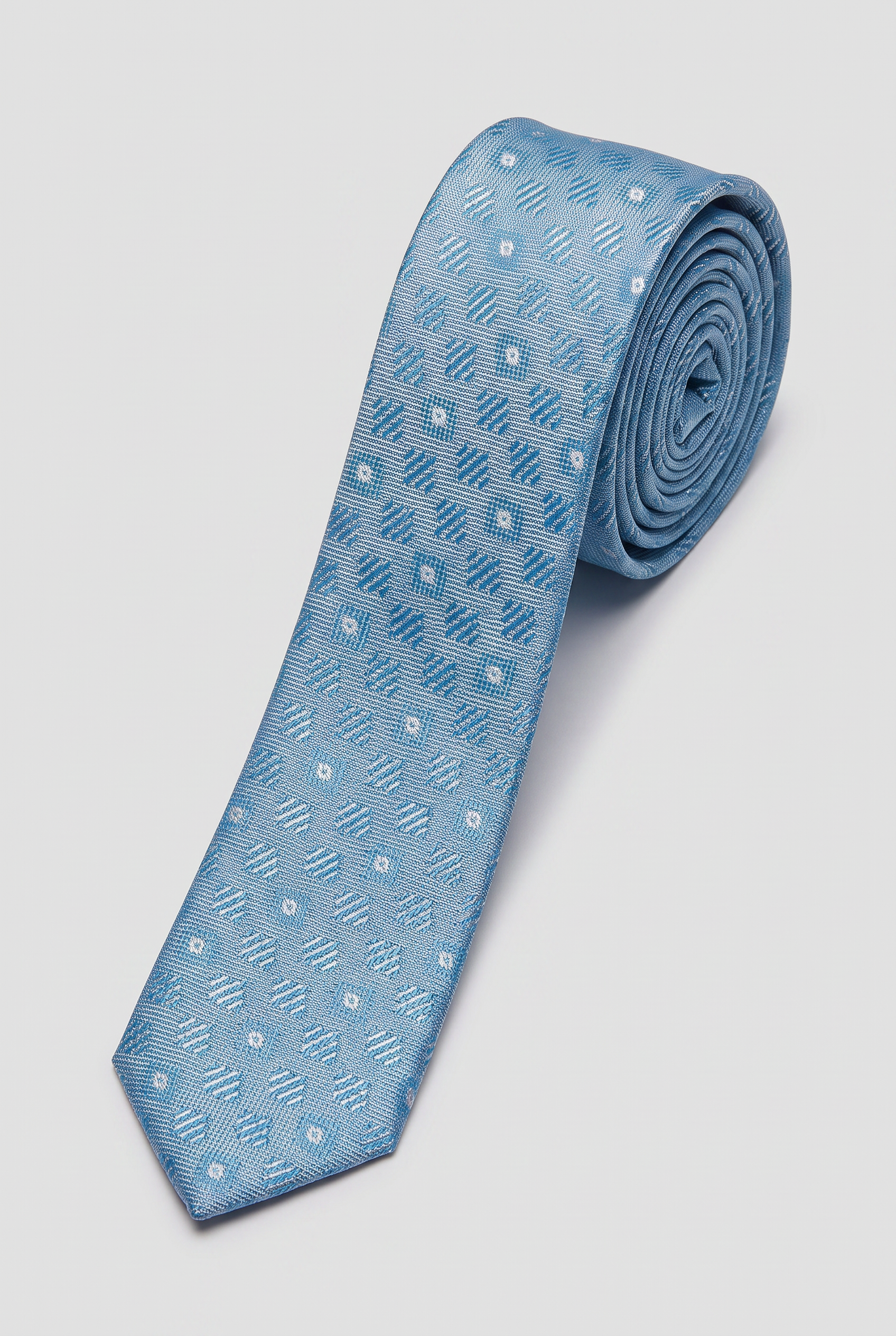 Boys' Slim Tie – Kids' Formal & Occasion Tie in Light Blue