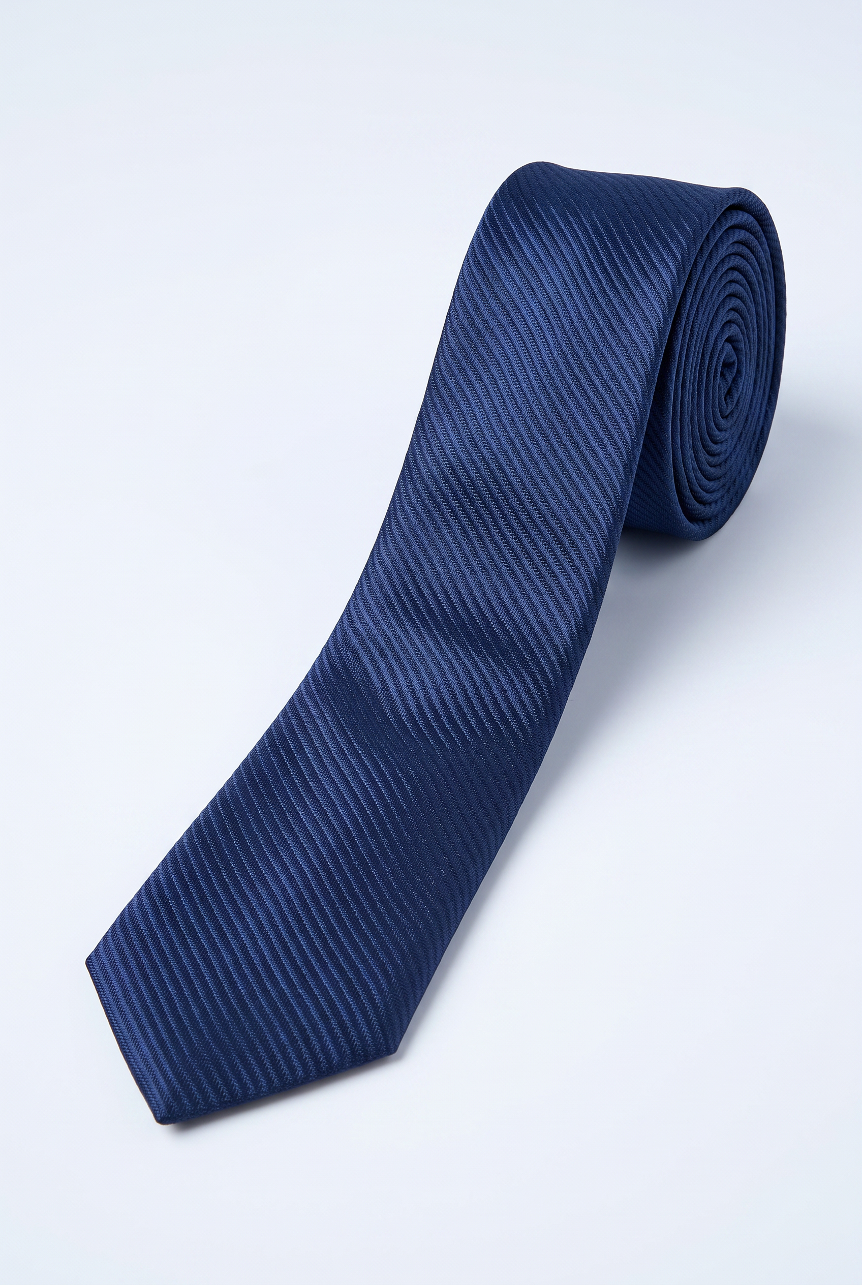 Boys' Slim Tie – Kids' Formal & Occasion Tie in Navy Striped