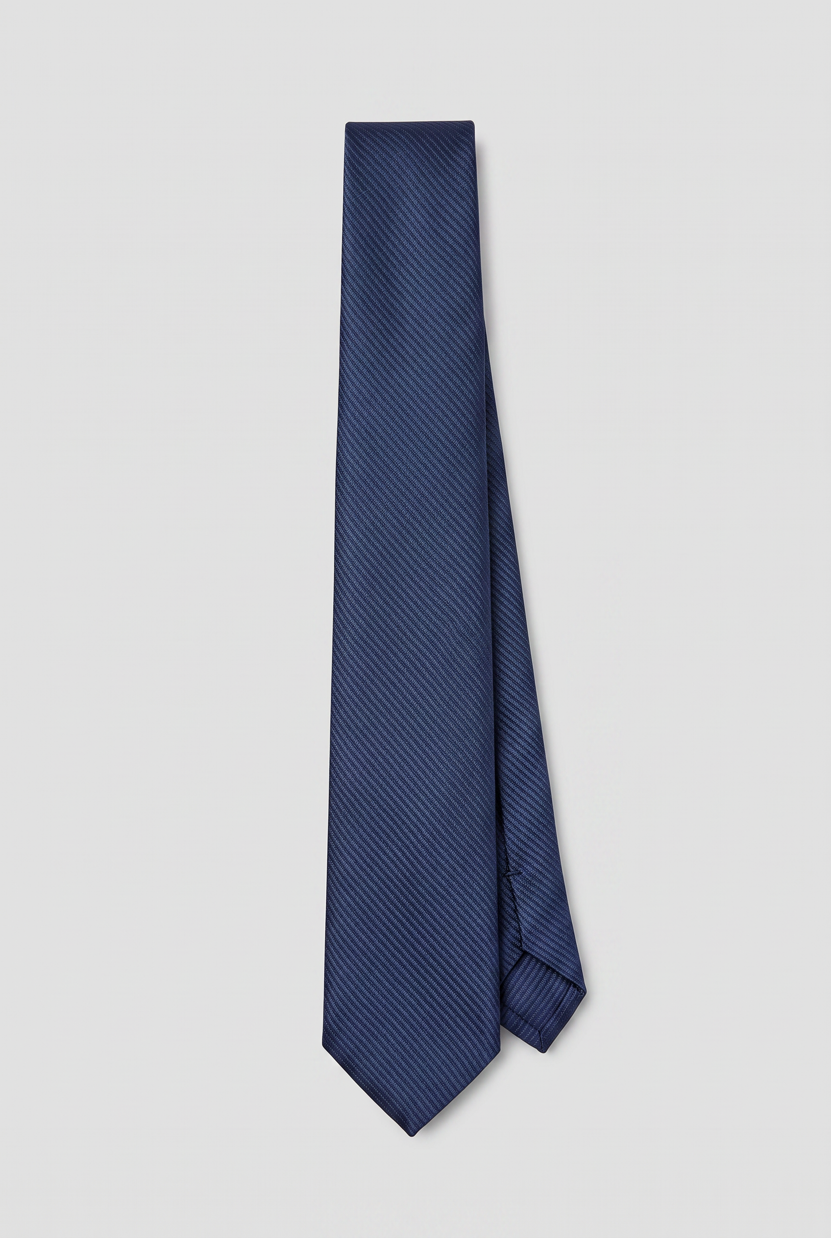Boys' Slim Tie – Kids' Formal & Occasion Tie in Navy Striped Picture