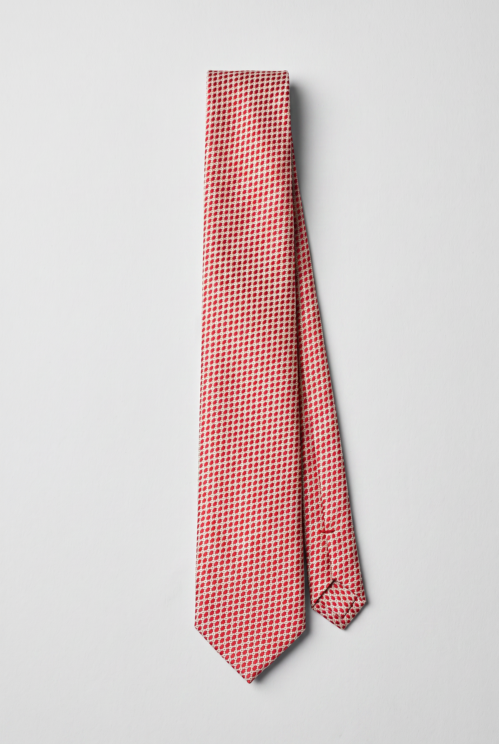 Boys' Slim Tie – Kids' Formal & Occasion Tie in Red Polka Picture