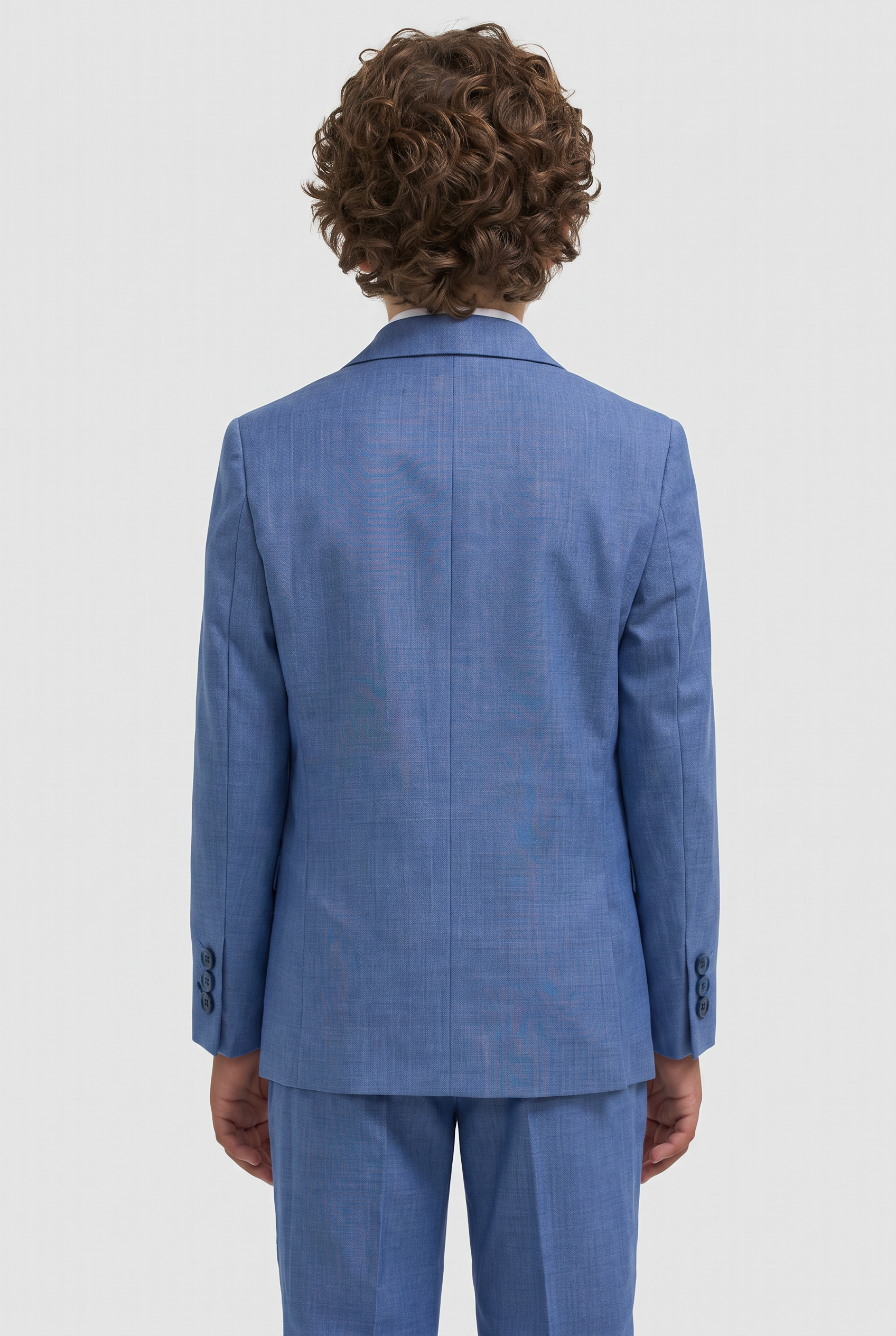 Costume habillé coupe slim pour garçon - Blue Jay