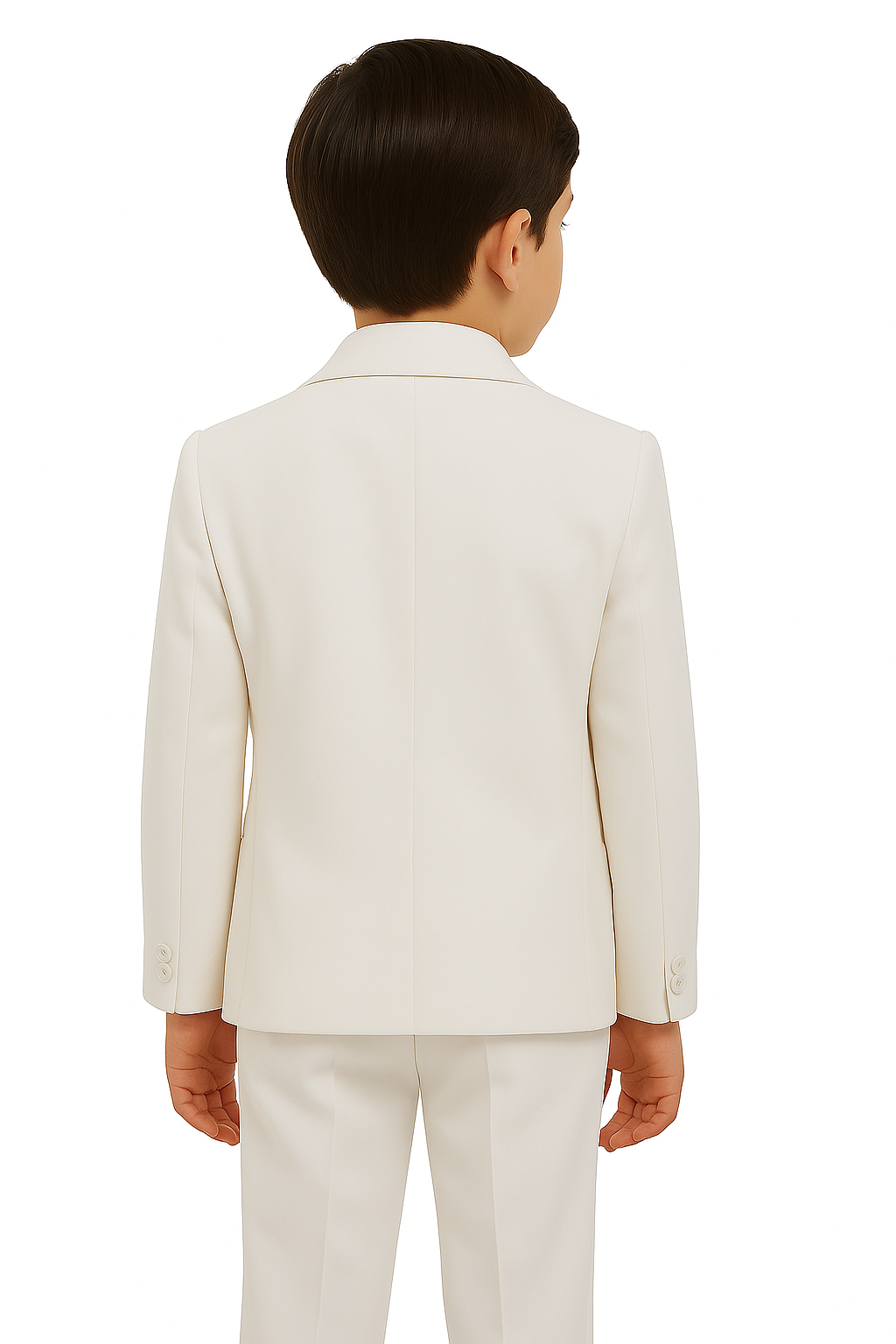 Jungen Smoking-Anzug-Set – Elfenbein