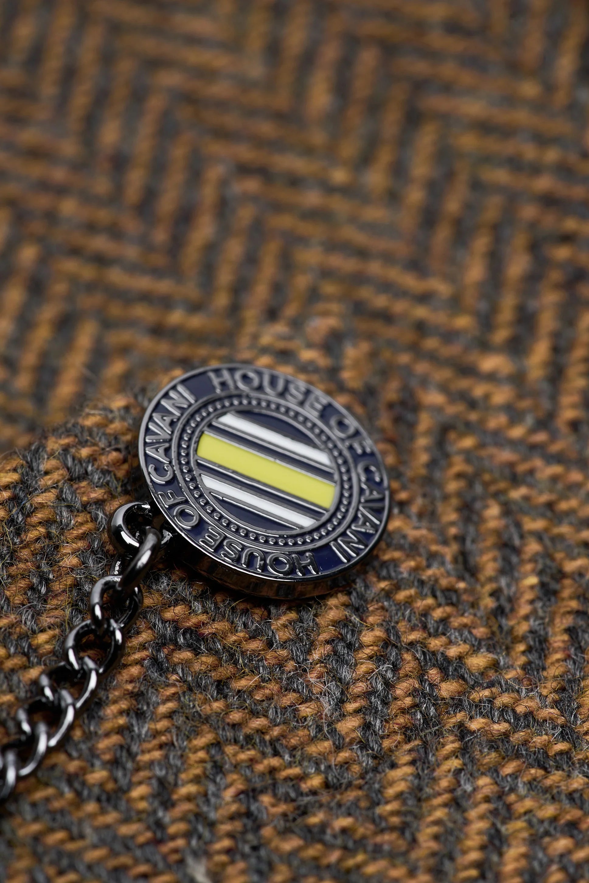 Conjunto de traje de 3 piezas a juego para padre e hijo en lana espiga - Thomas - Marrón