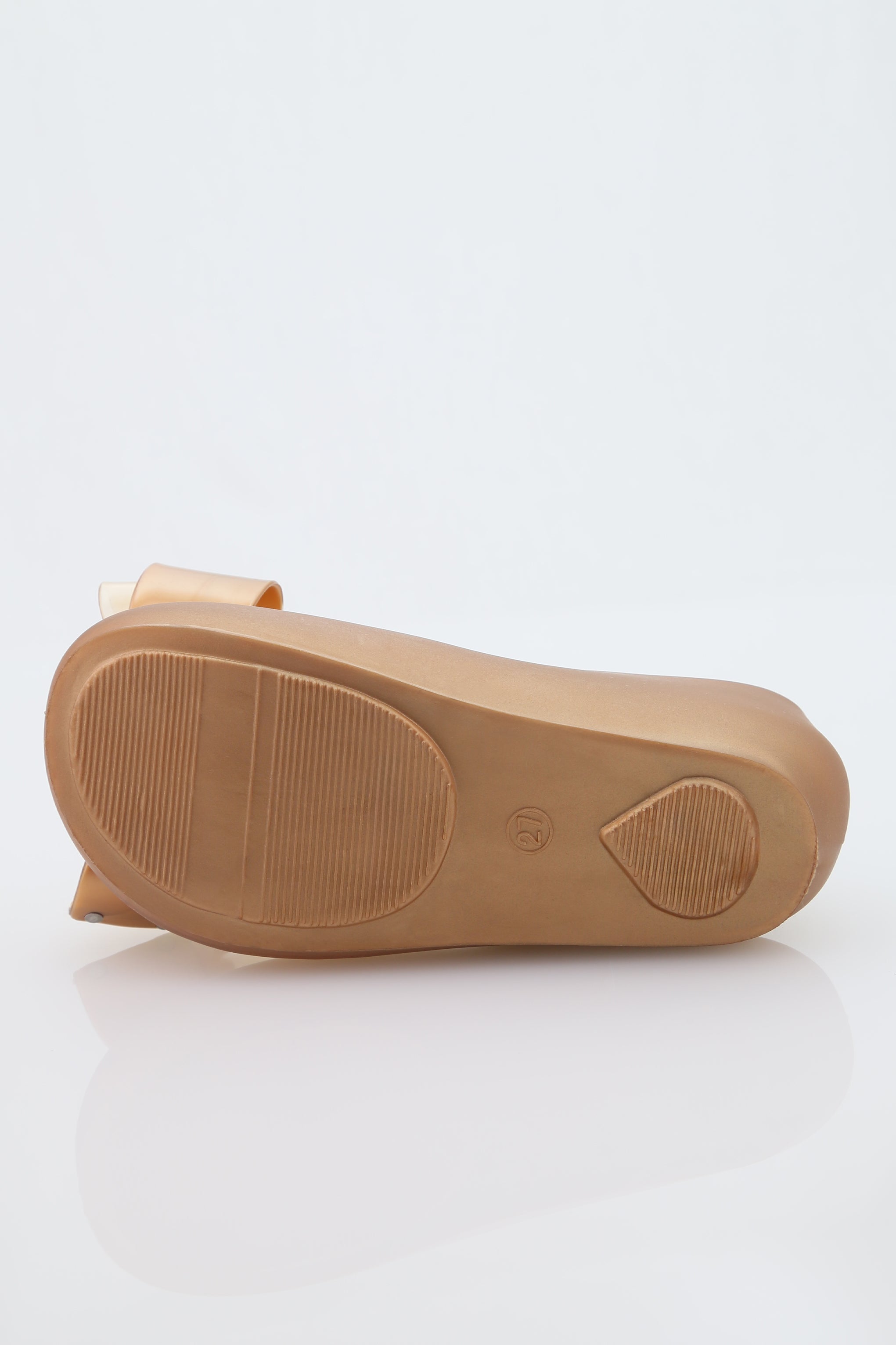 Mädchen Jelly Schleifen Schuhe – ROXY - Braun - Gold