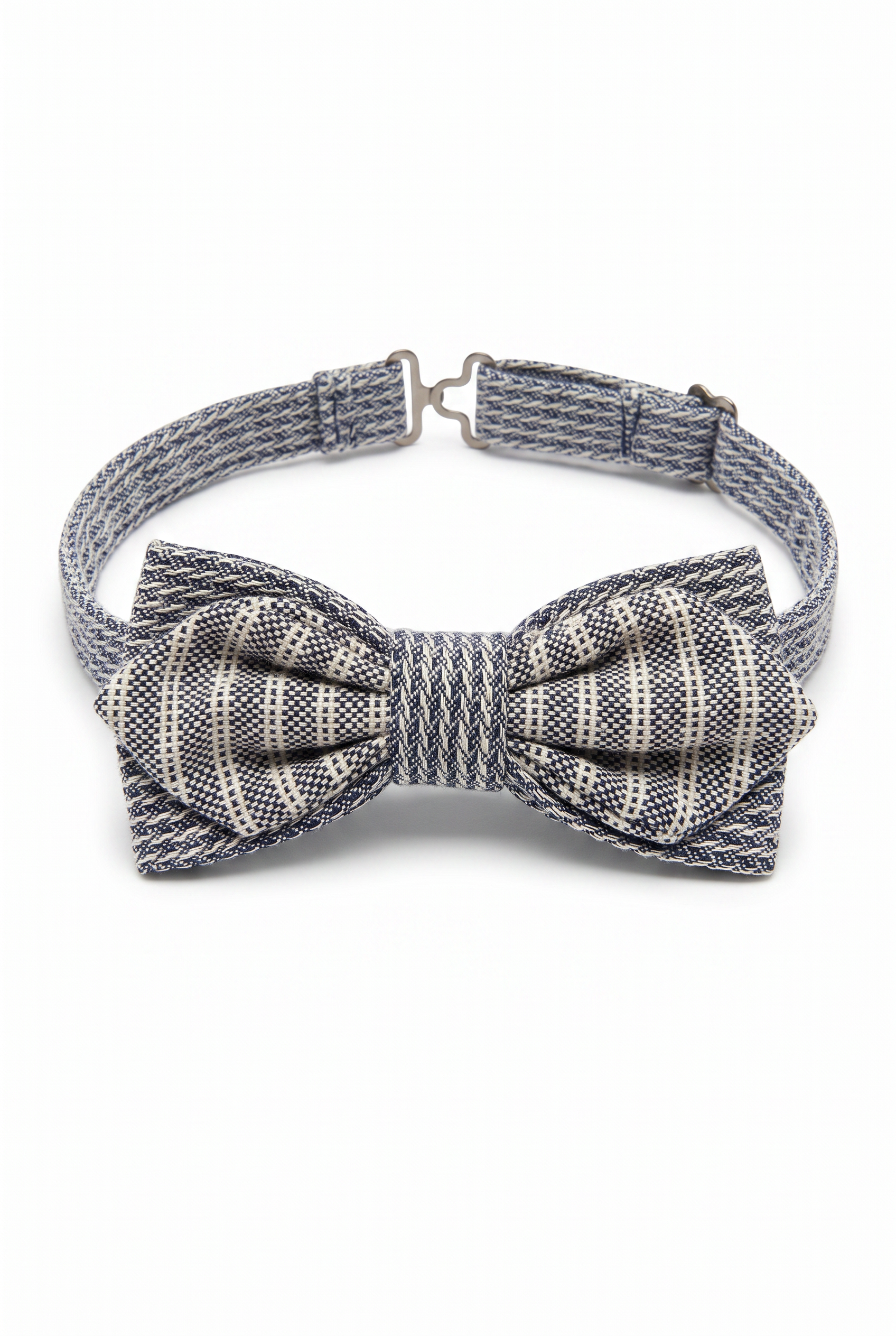 Kids Bow Tie – Adjustable Pre-Tied Bow Tie for Boys - Blue Image