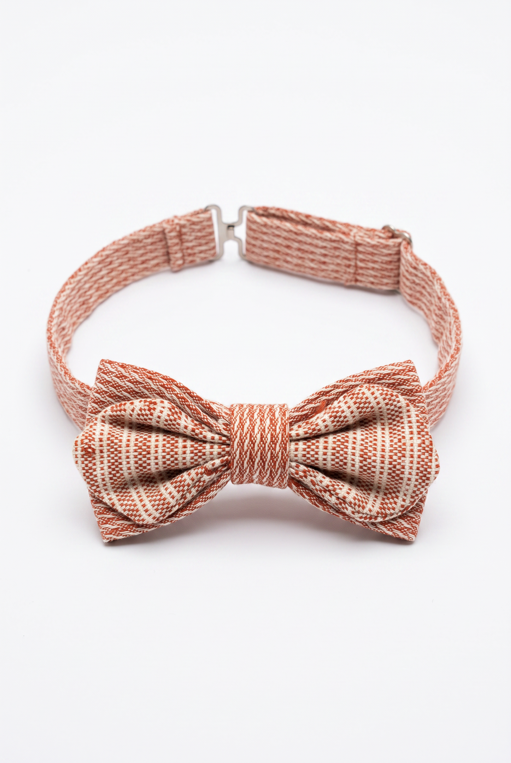 Kids Bow Tie – Adjustable Pre-Tied Bow Tie for Boys - Bricky Red Picture