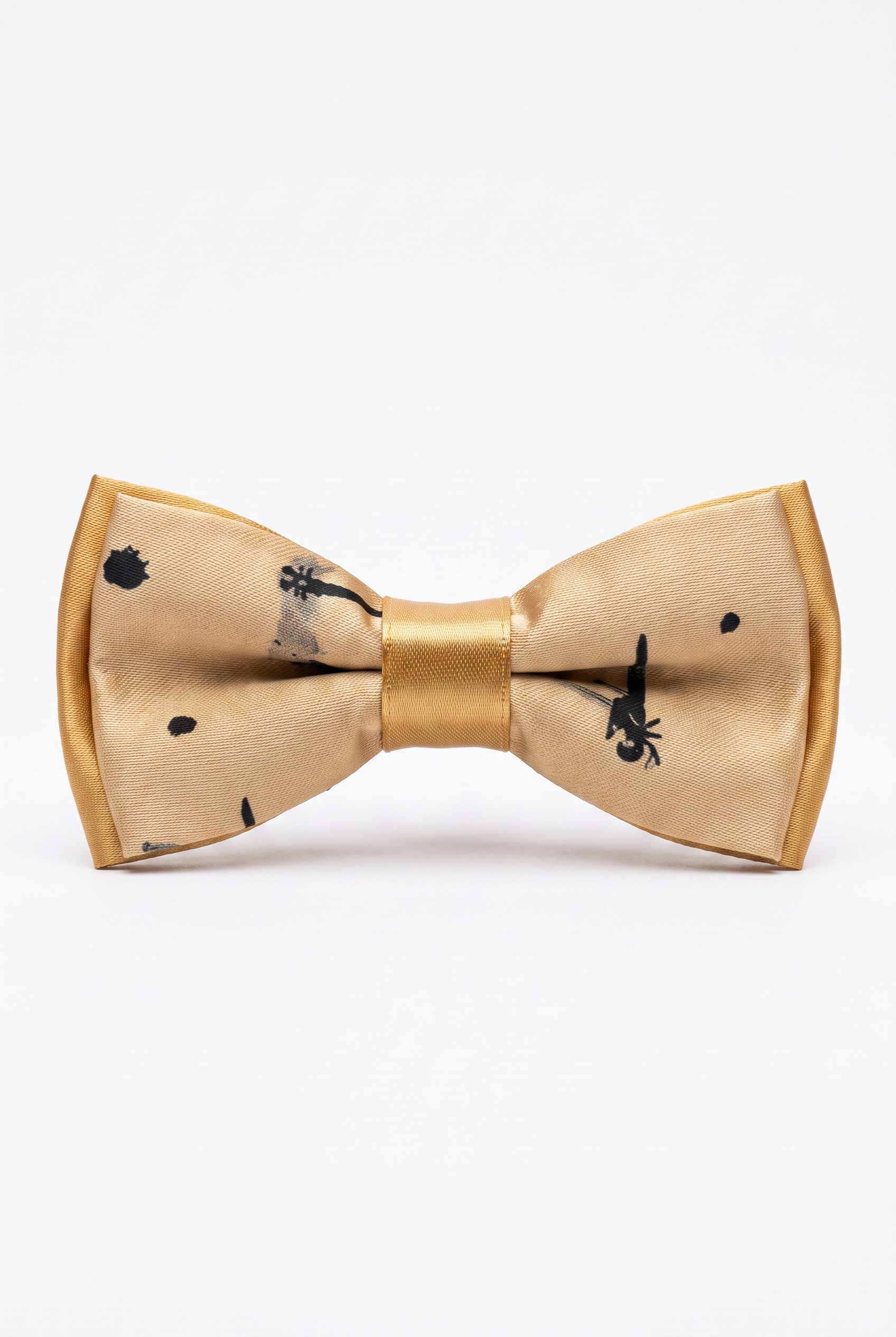 Kids Bow Tie – Adjustable Pre-Tied Bow Tie for Boys -  Dragon Gold