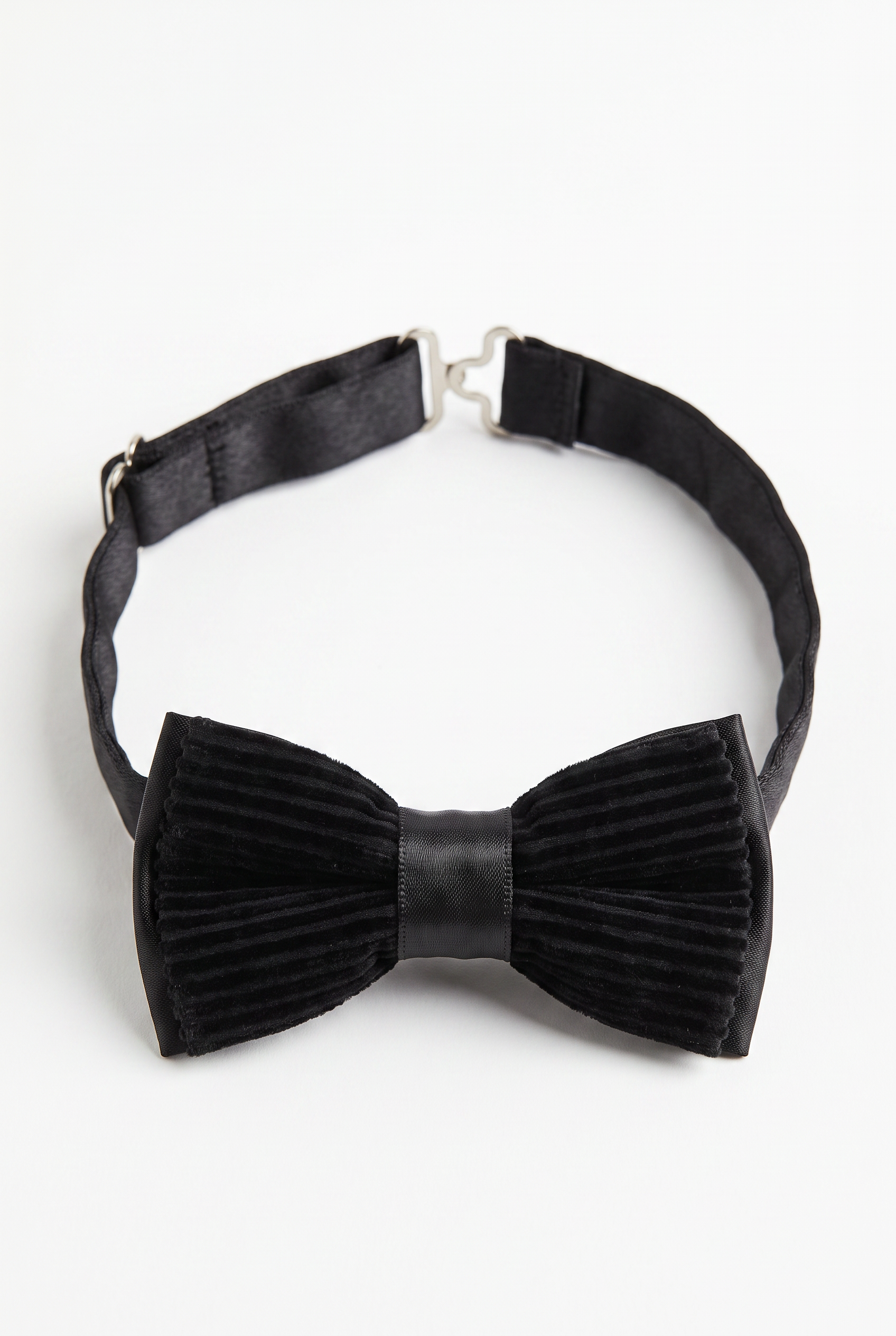 Kids Bow Tie – Adjustable Pre-Tied Bow Tie for Boys - Faraday Black Picture