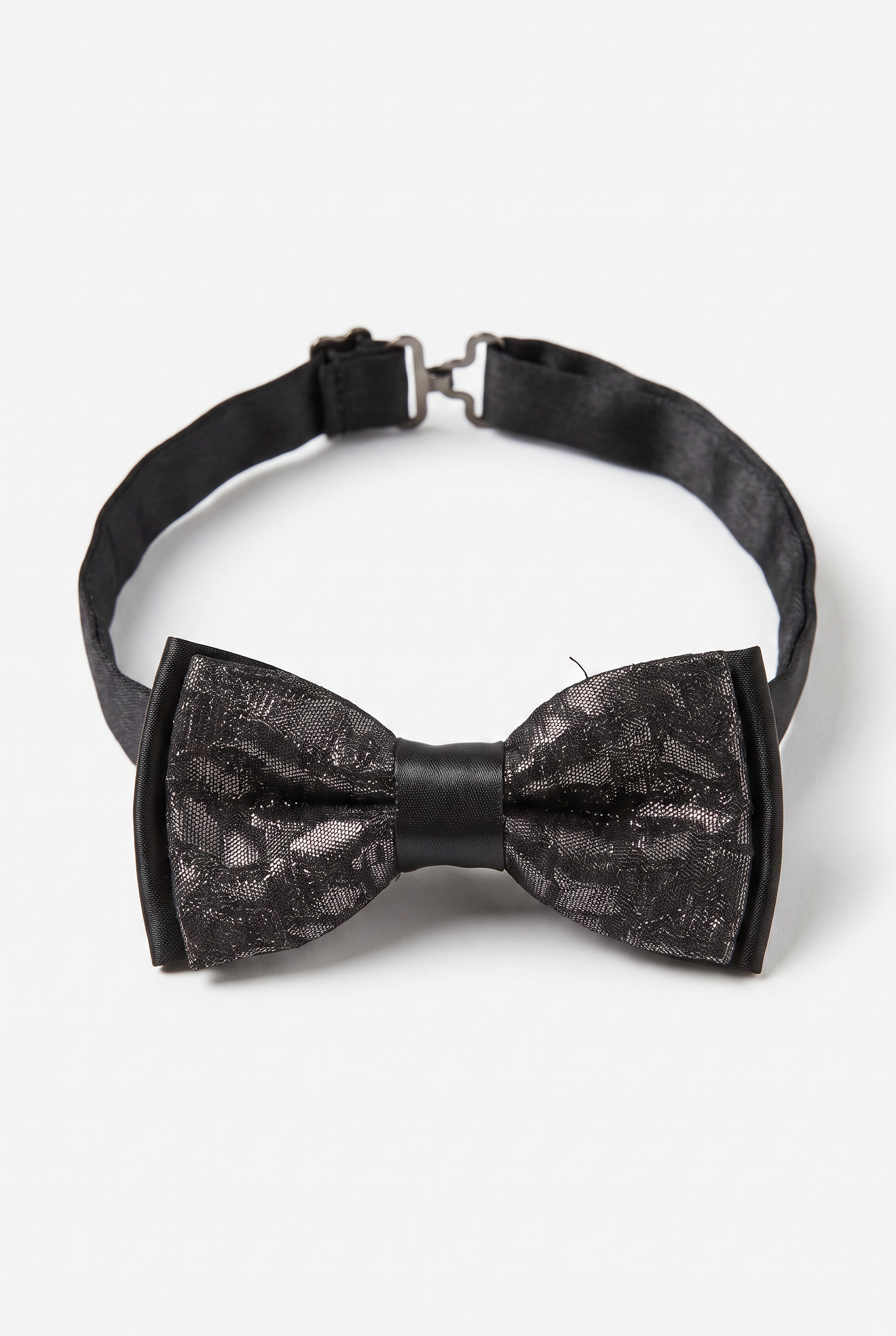 Kids Bow Tie – Adjustable Pre-Tied Bow Tie for Boys -  Tarkan Black Picture