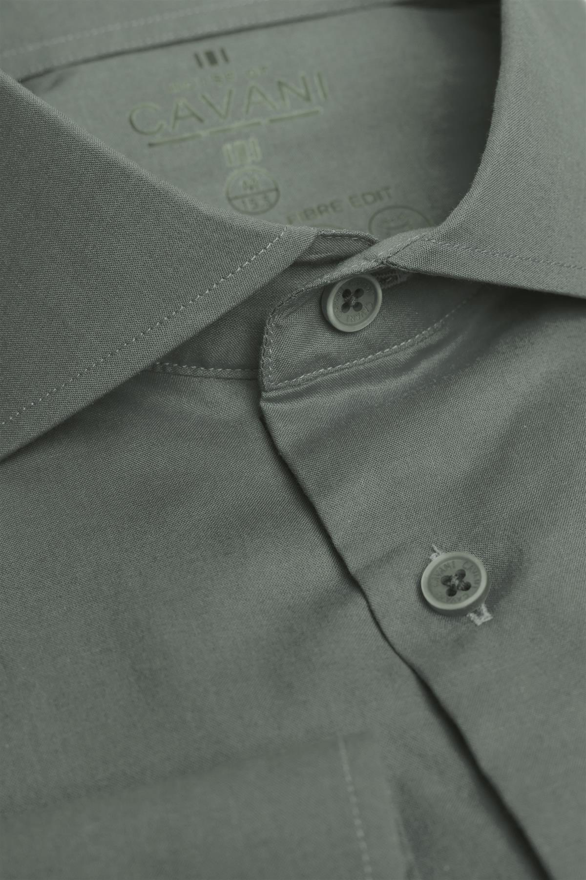 Chemise formelle homme en coton à manches longues - Flamino Pine