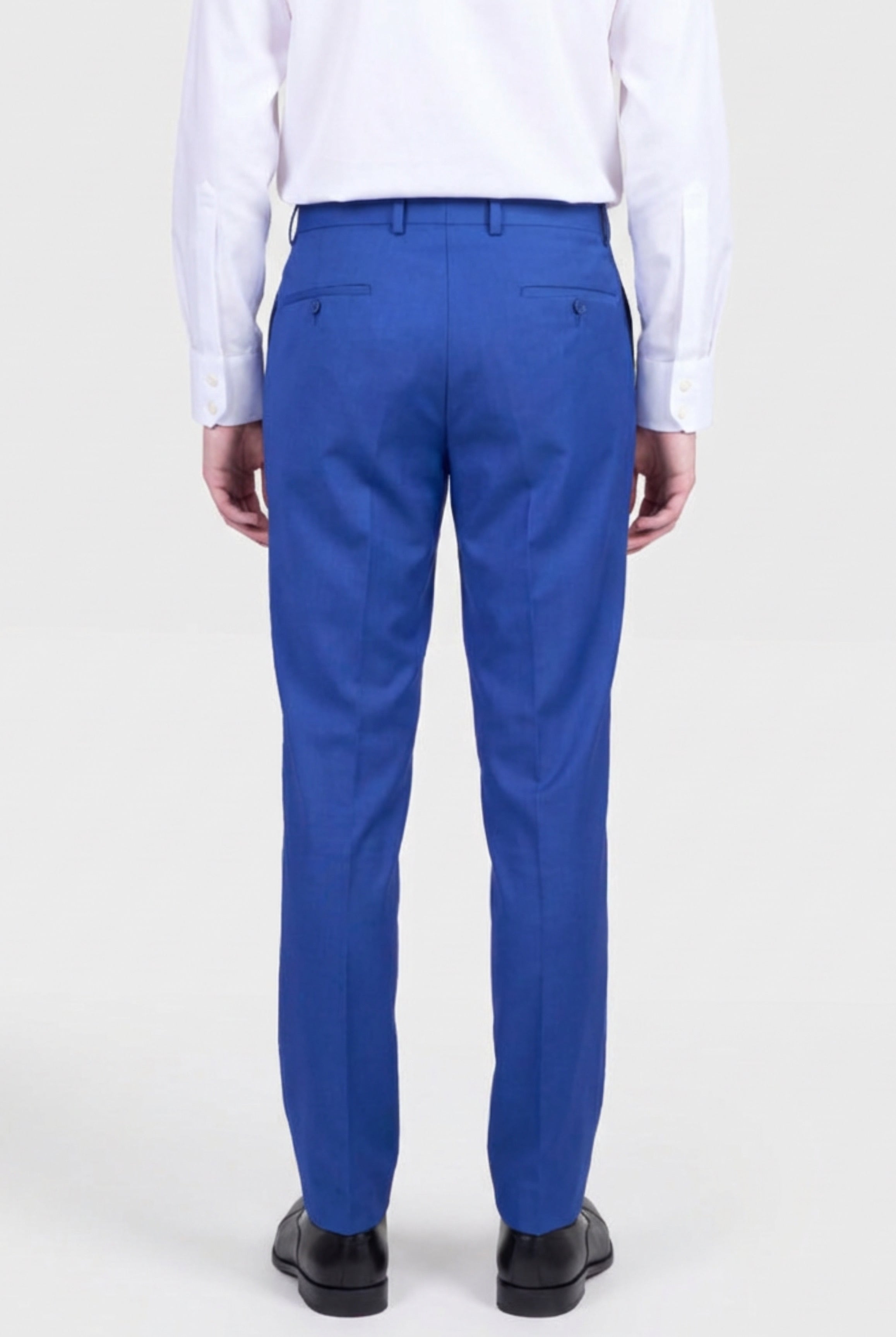 Pantalon habillé pour homme - Roman - Bleu