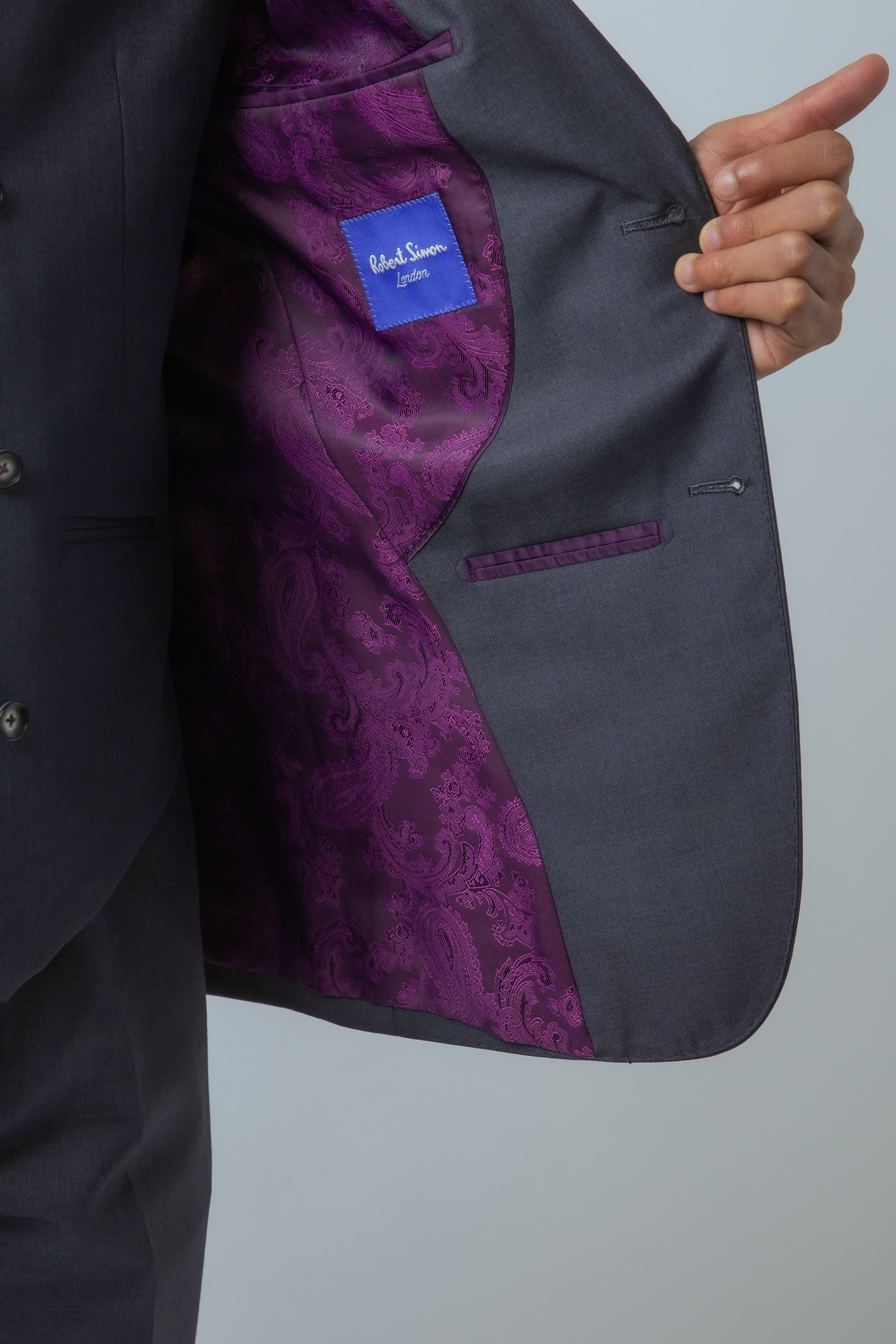 Men's Formal Grey Suit - DYLAN - Grey