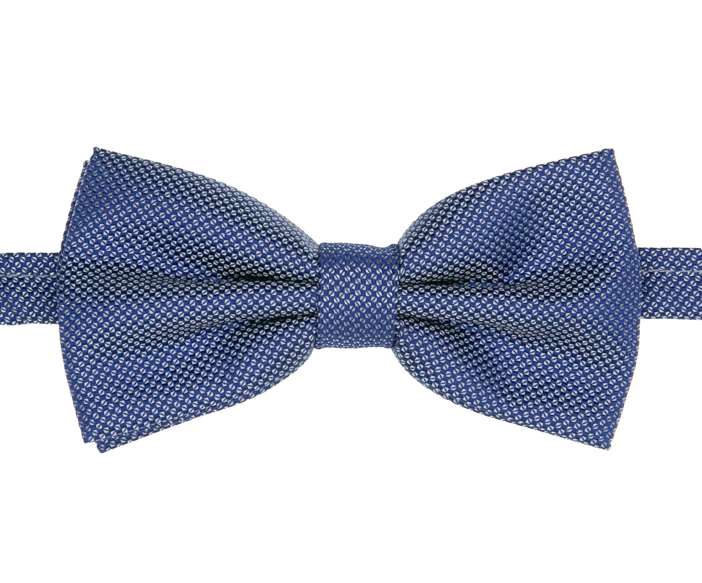 Men’s Pre-Tied Jacquard Dickie Bow Tie Neckwear - Dusty Blue