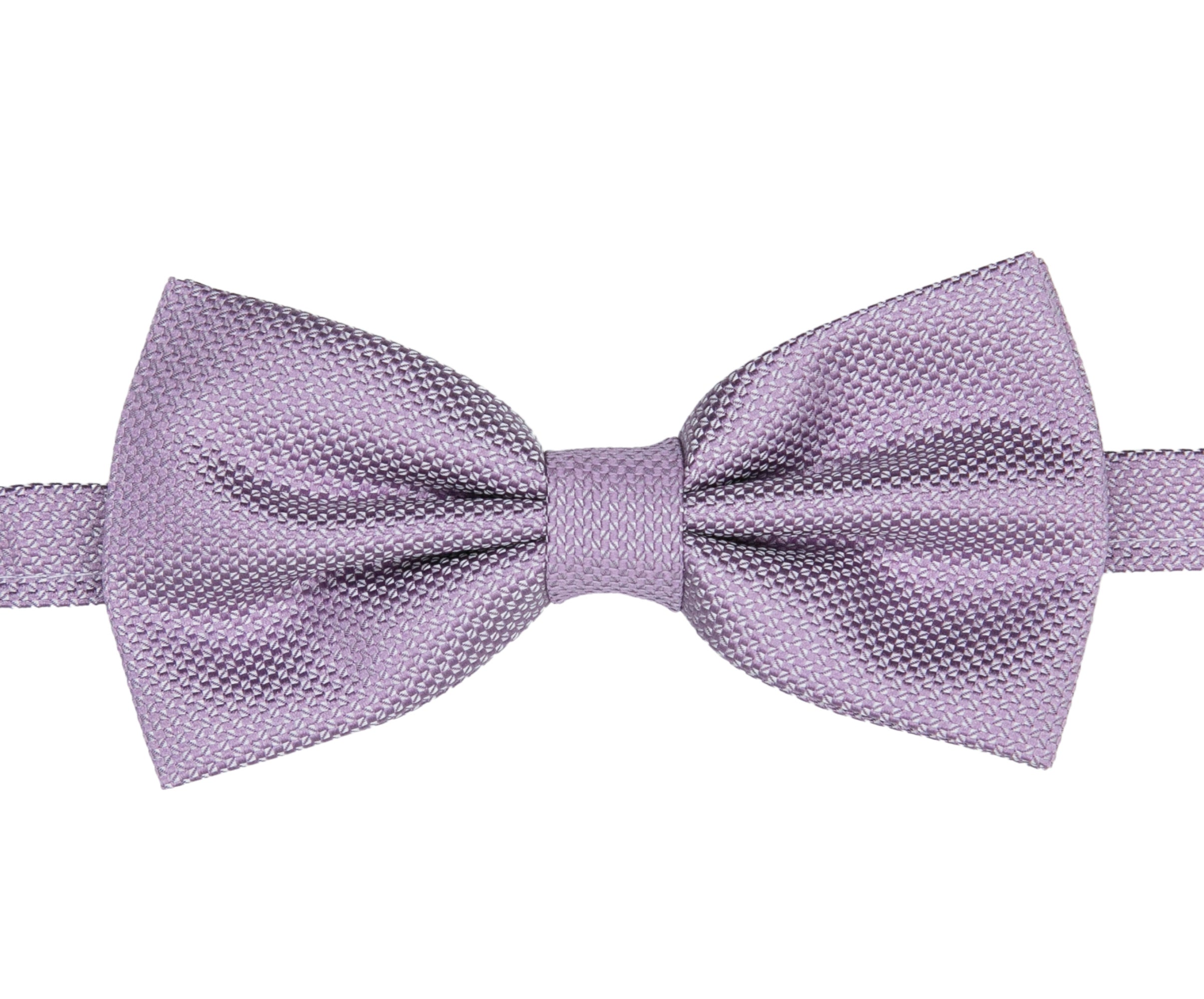 Men’s Pre-Tied Jacquard Dickie Bow Tie Neckwear - Lavender