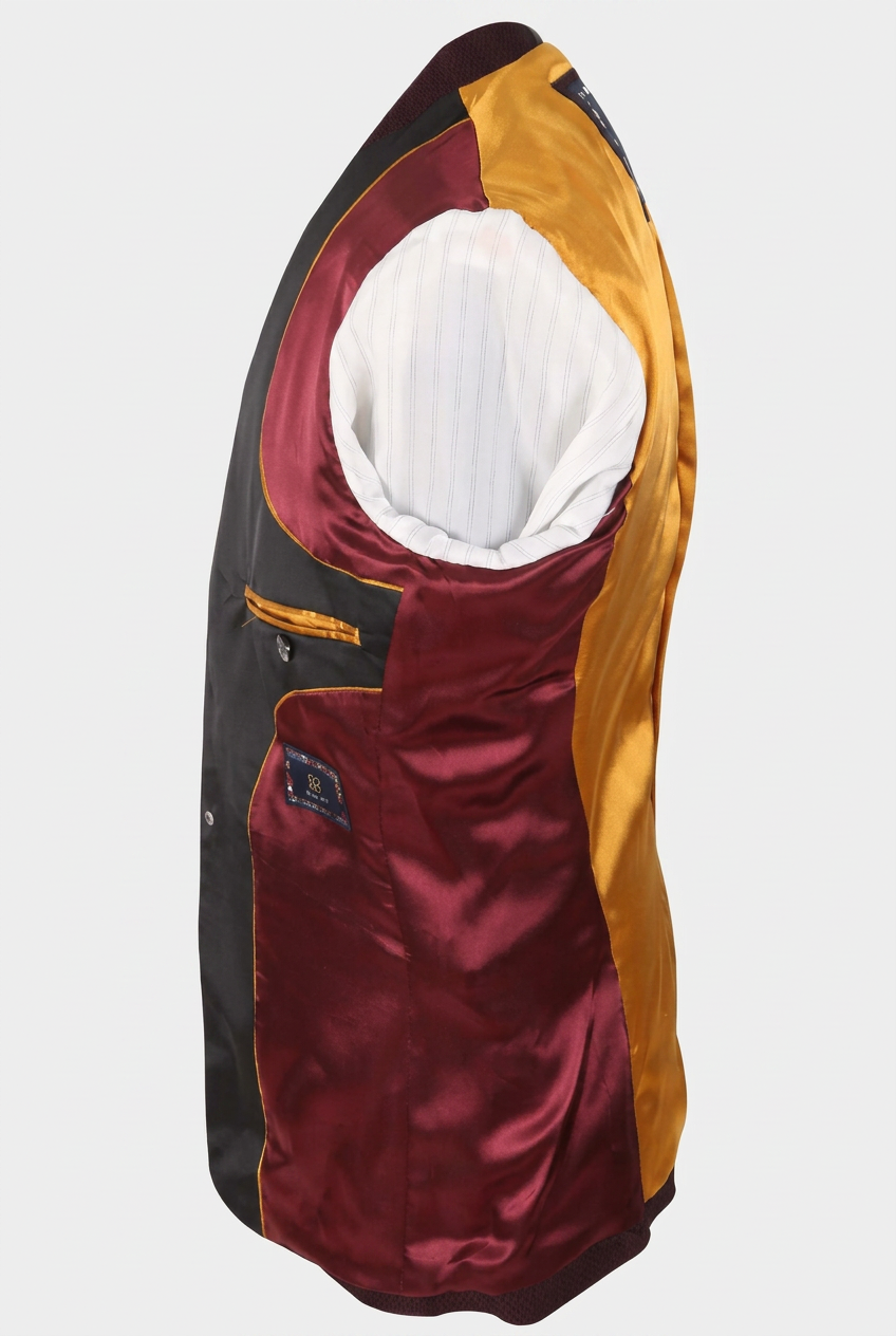 Costume formel 2 pièces coupe slim pour homme - Modèle MYERS WINE