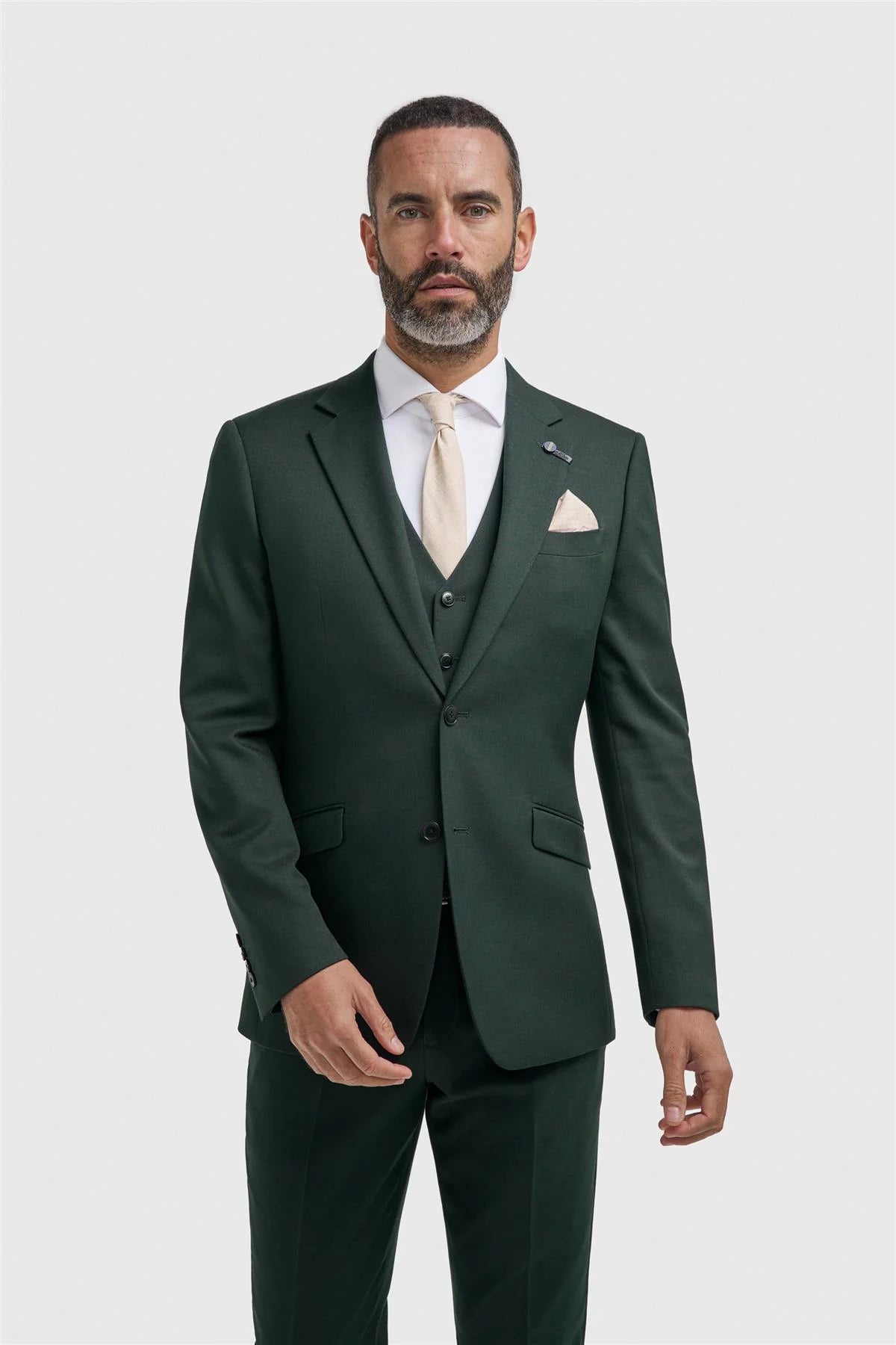 Blazer formale slim fit da uomo - Malibu – Verde foresta