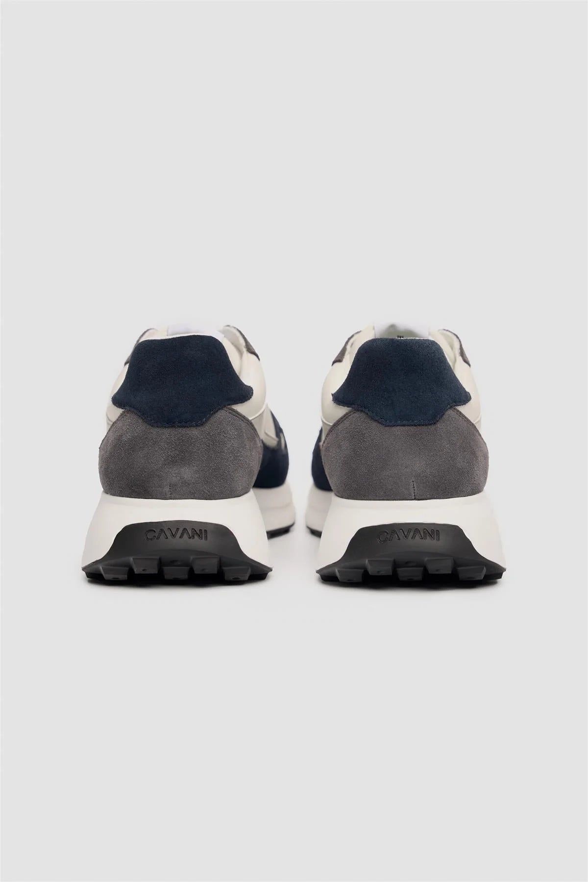 Zapatillas casuales para hombre con detalles en ante - Albany - Gris