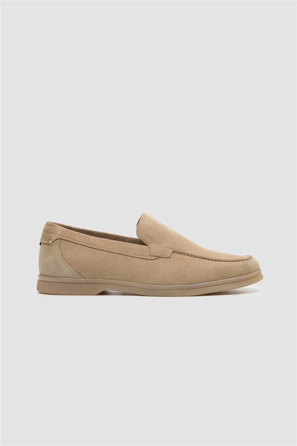 Mocassins en daim pour hommes – Breezy – Beige Sable