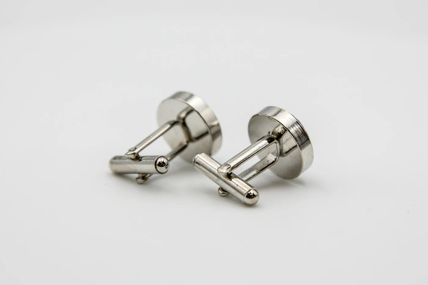 Men's Textured Tie & Cufflinks Set - Silver