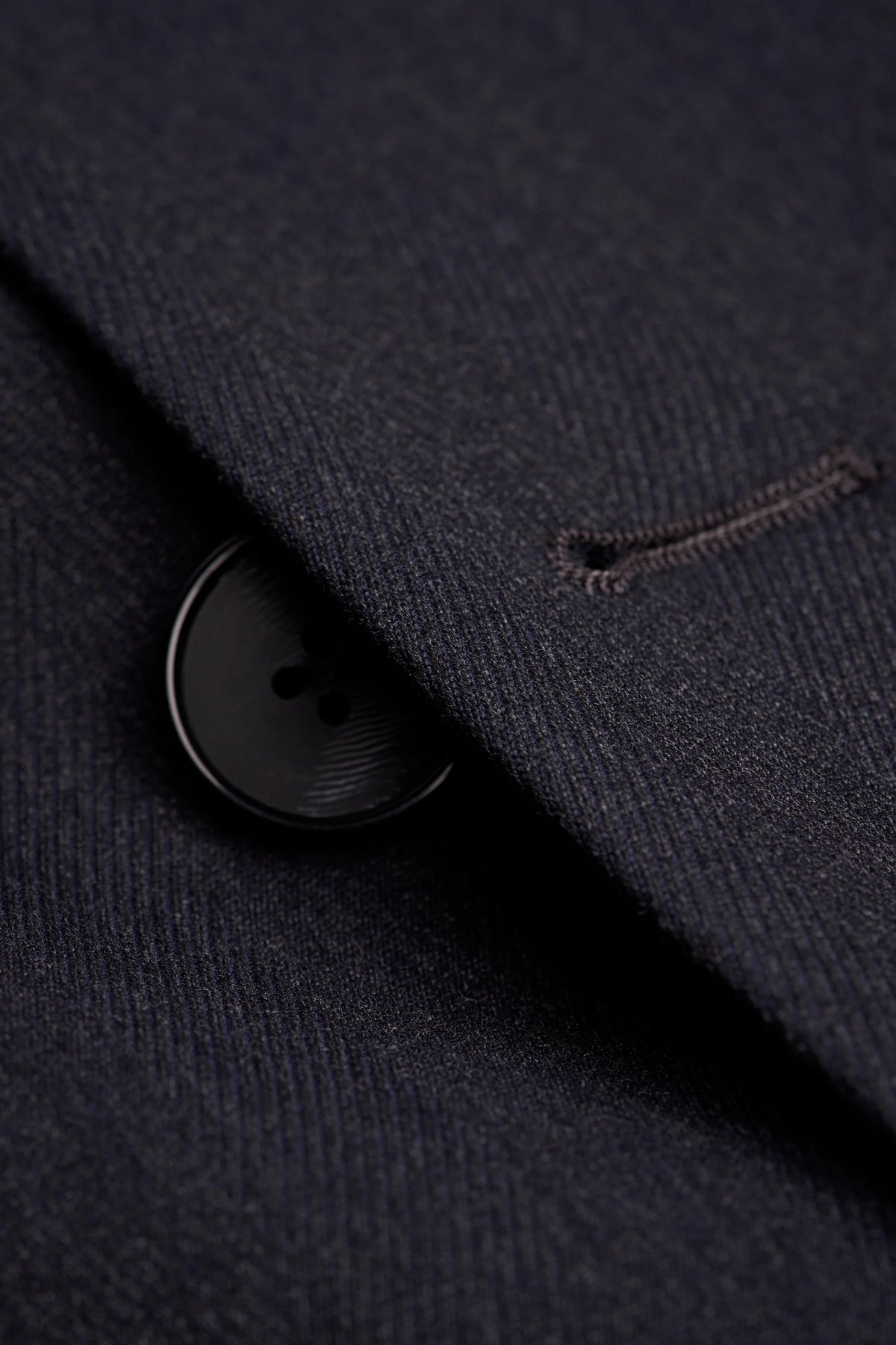 Men’s Herringbone Overcoat - Cavani Manari Navy Picture 