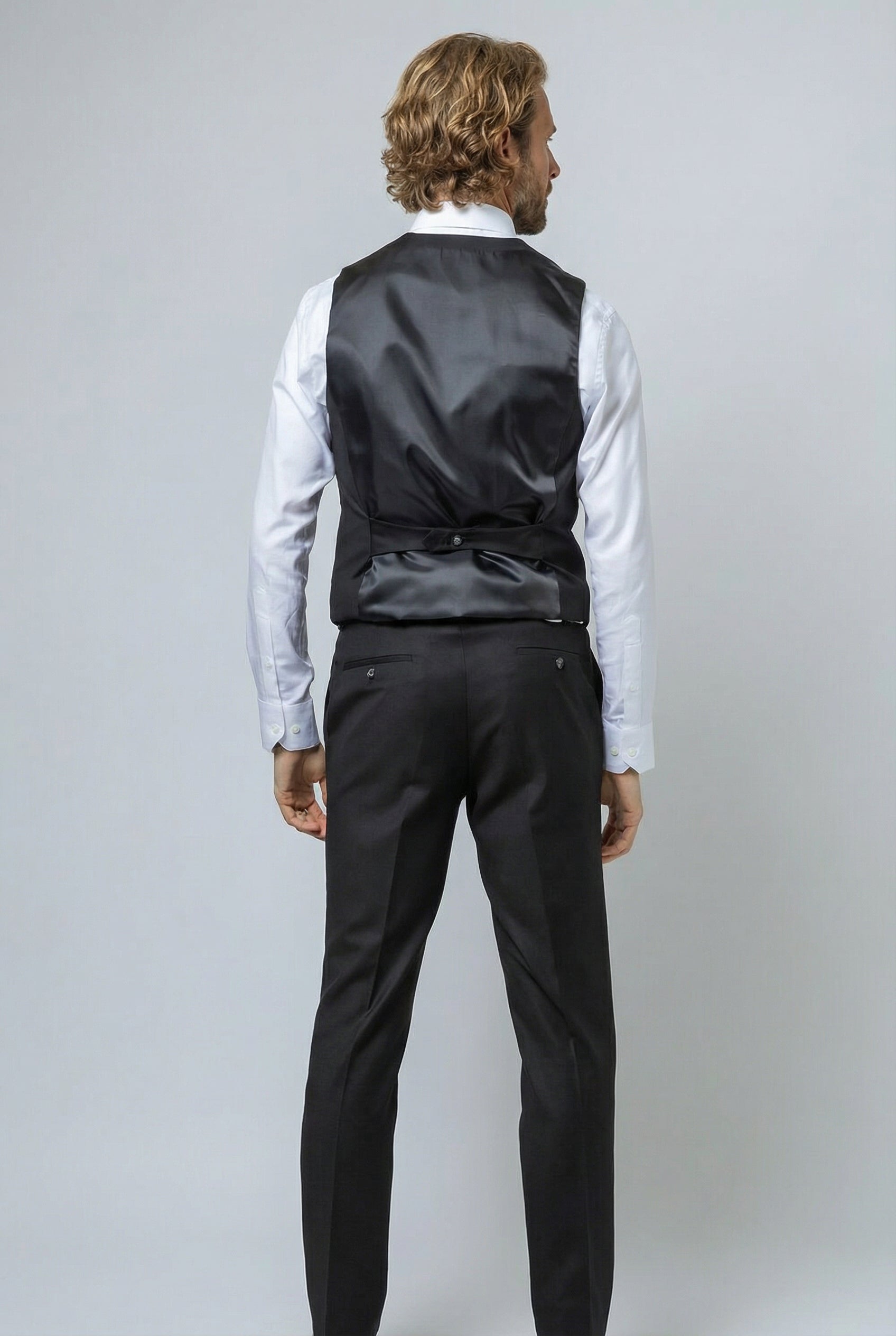 Costume homme coupe slim - JACK - Noir