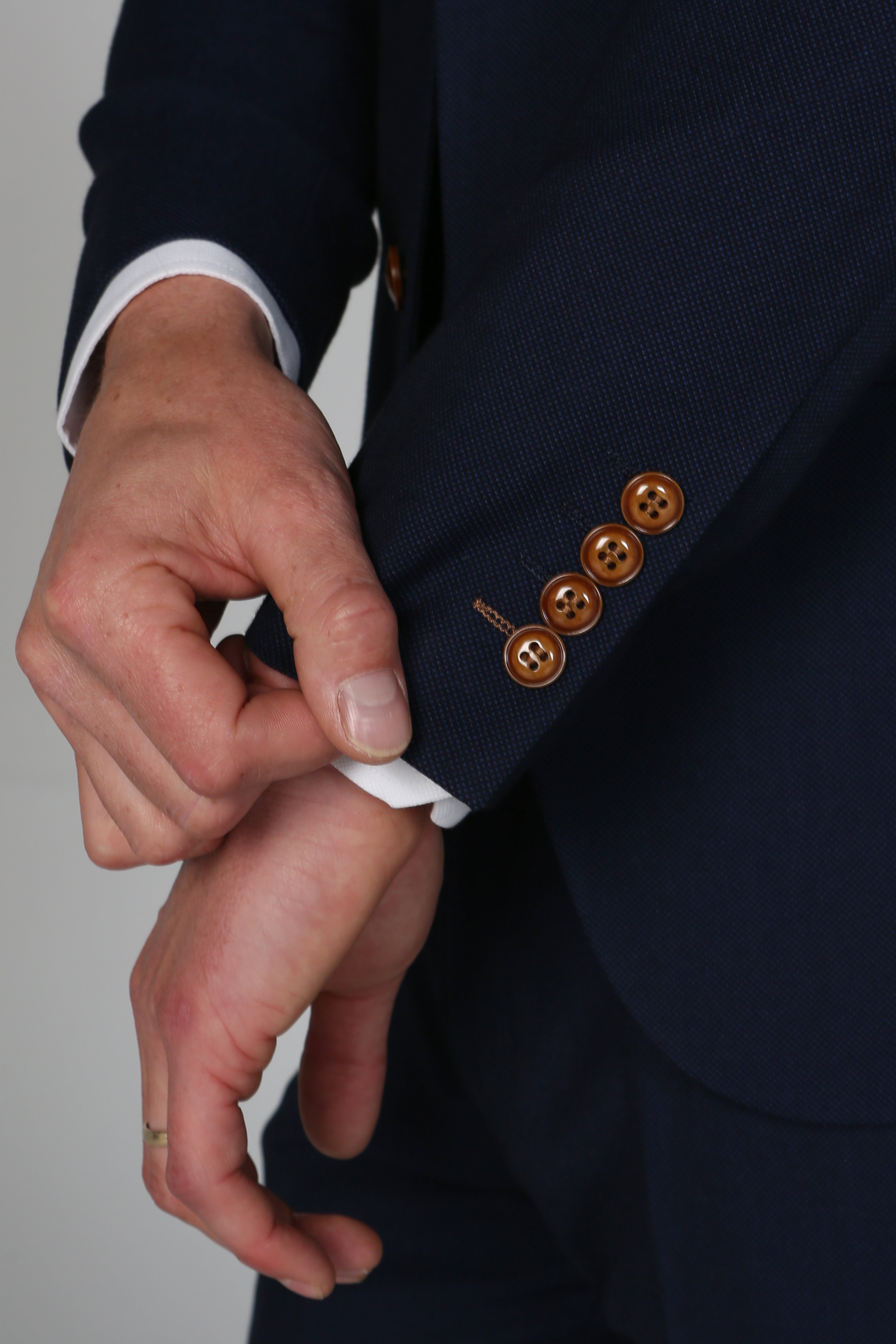 Costume coupe ajustée pour hommes et garçons - MAYFAIR - Bleu marine