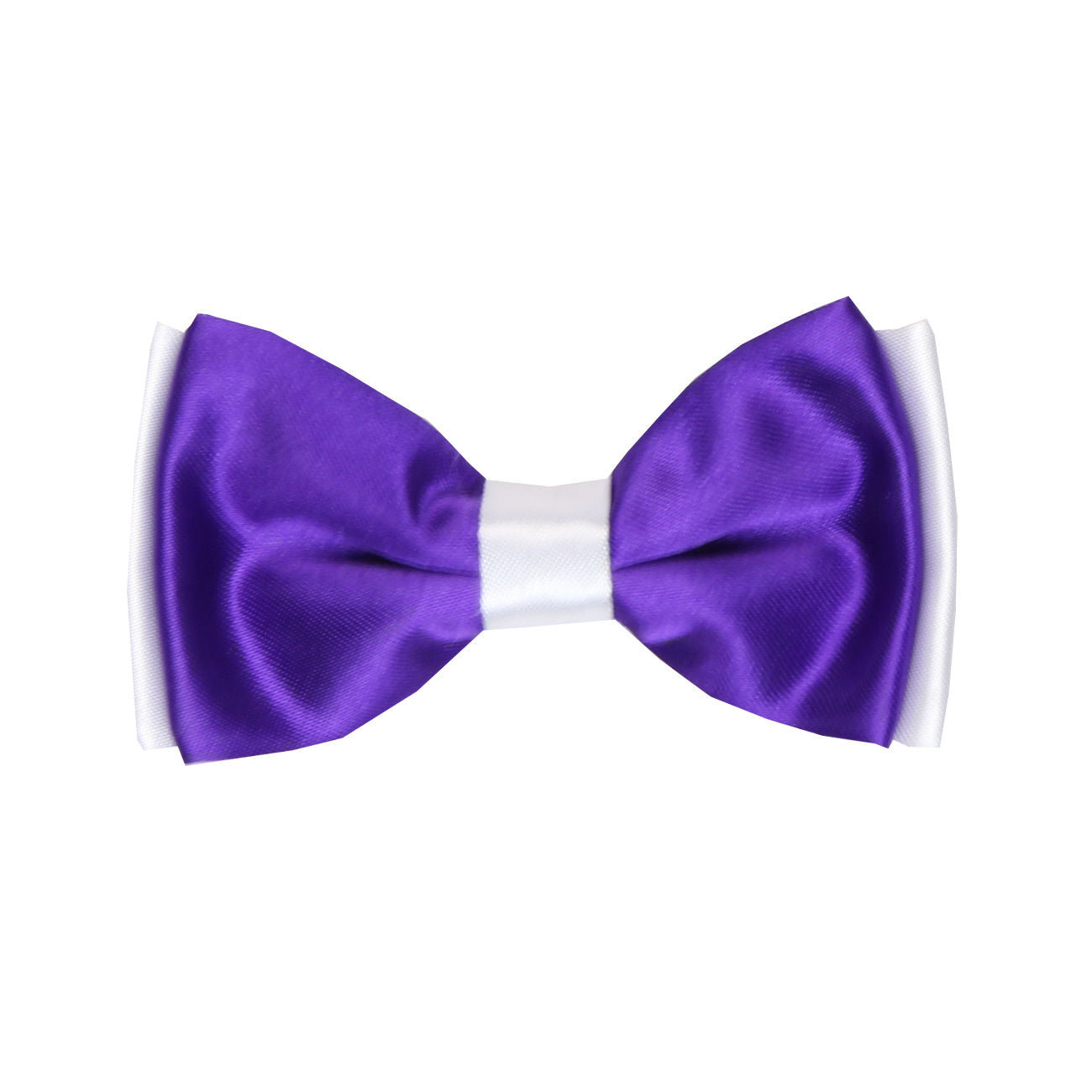 Jungen Vorgebundene Verstellbare Fliege & Taschentuch-Set - Schwarz - Weiß