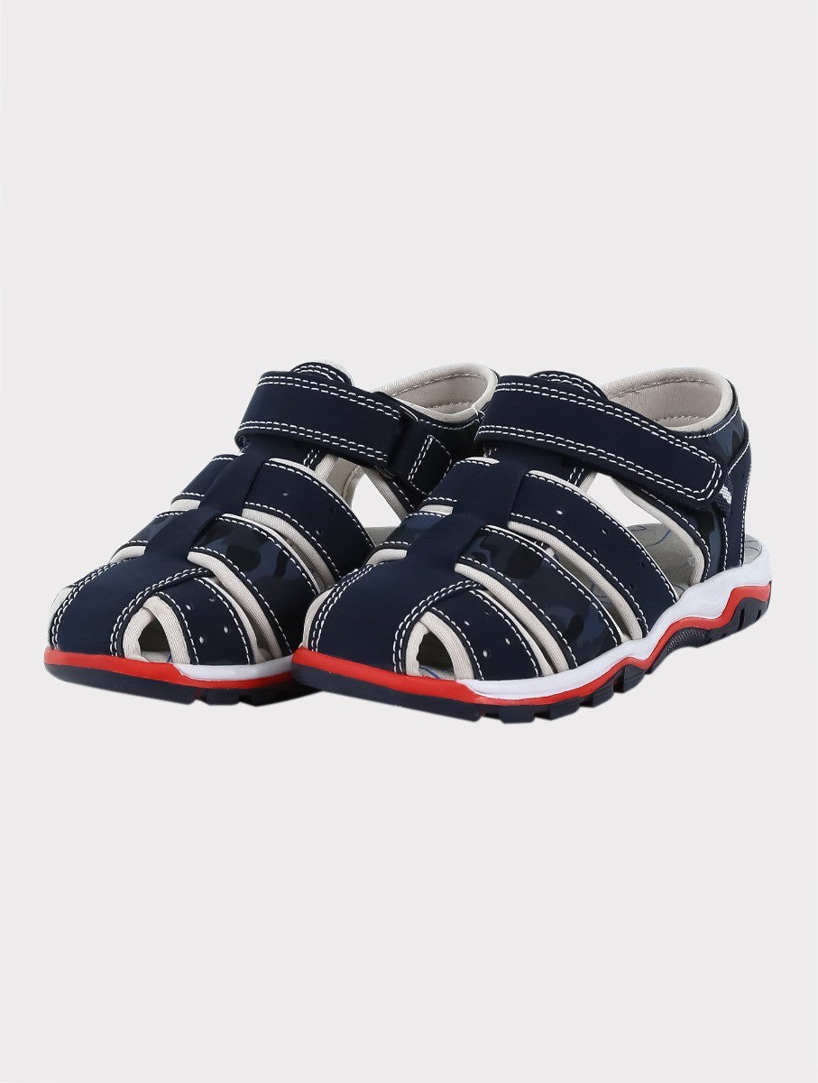 Jungen Casual Trekking Sandalen - Navyblau