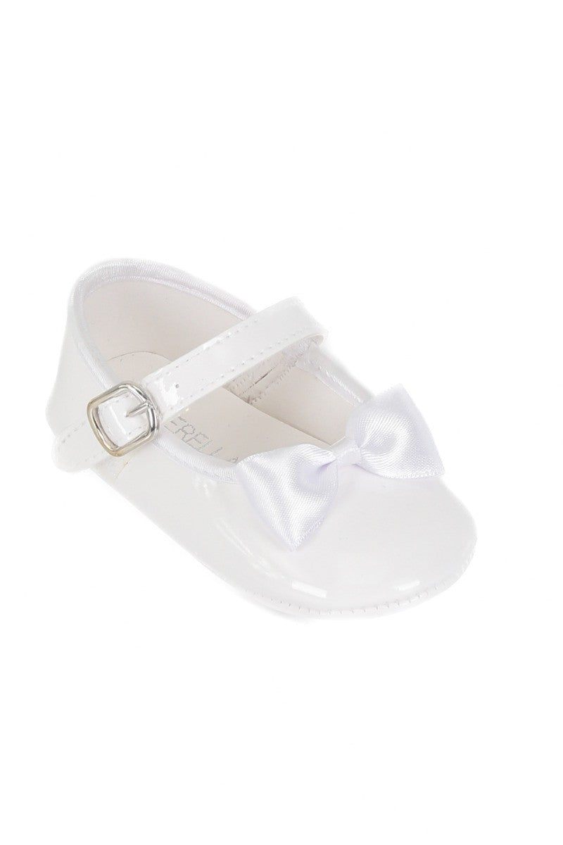 Chaussures Souples Pré-Marchantes pour Fillettes - Blanc