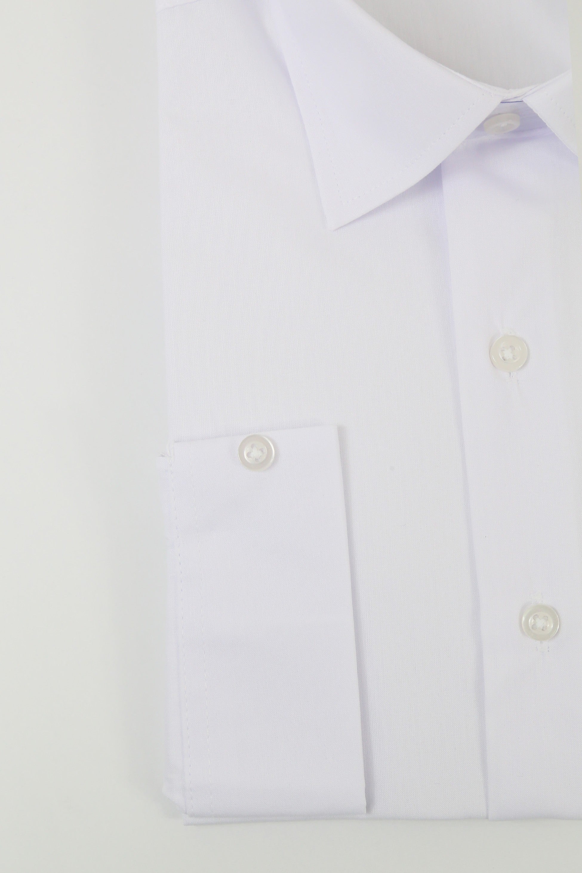 Boys Classic Collar Dress Shirt - Harput - White