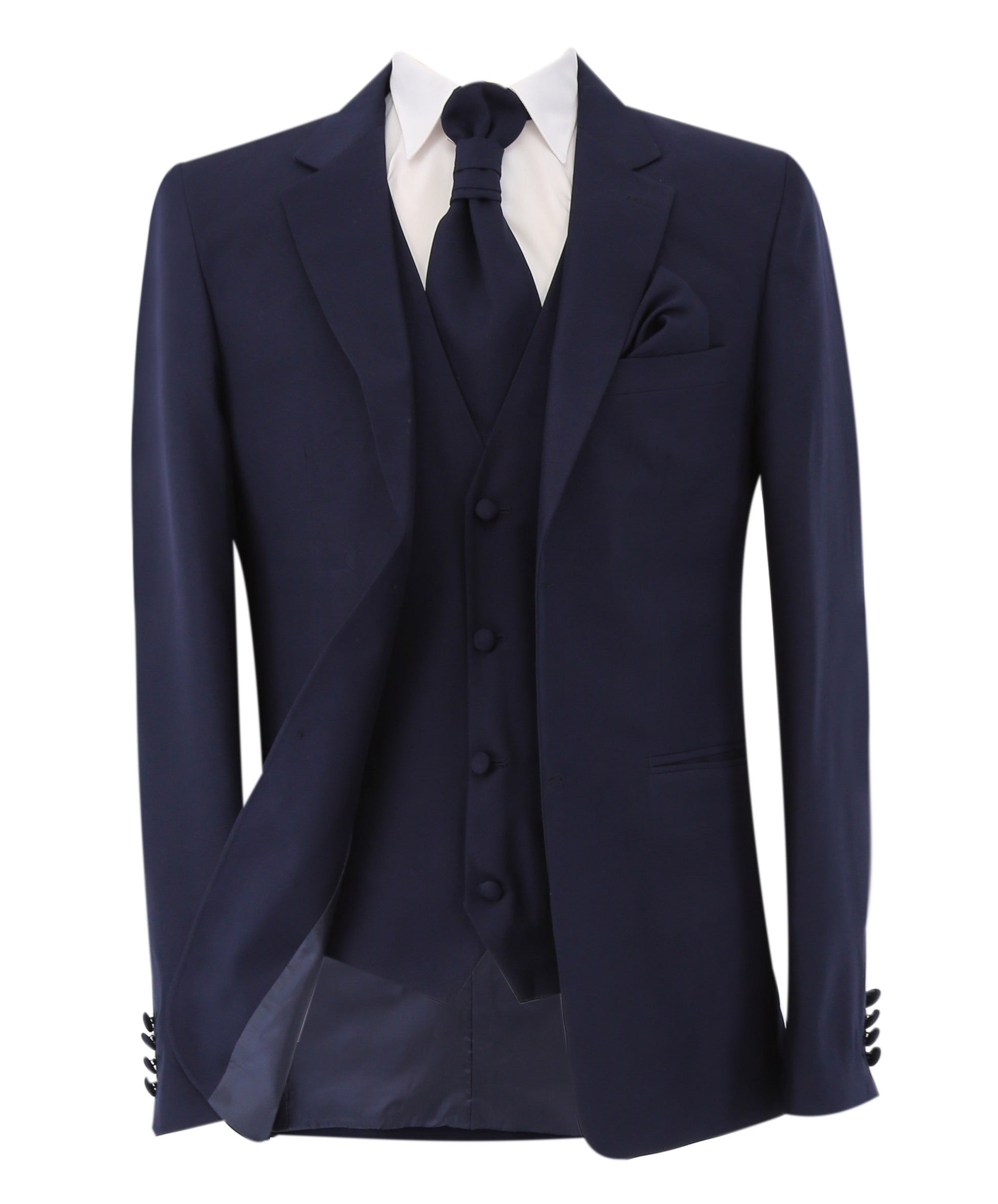 Men's Slim Fit Formal Suit Set - Gorgeous - Navy Blue